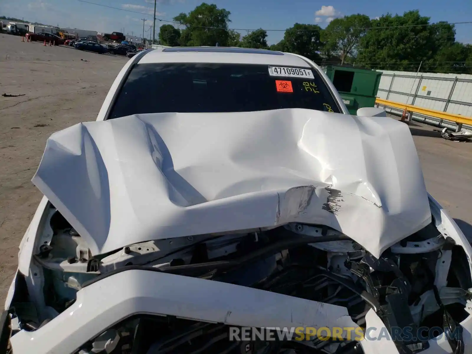 7 Photograph of a damaged car 3TMCZ5AN0LM326456 TOYOTA TACOMA 2020