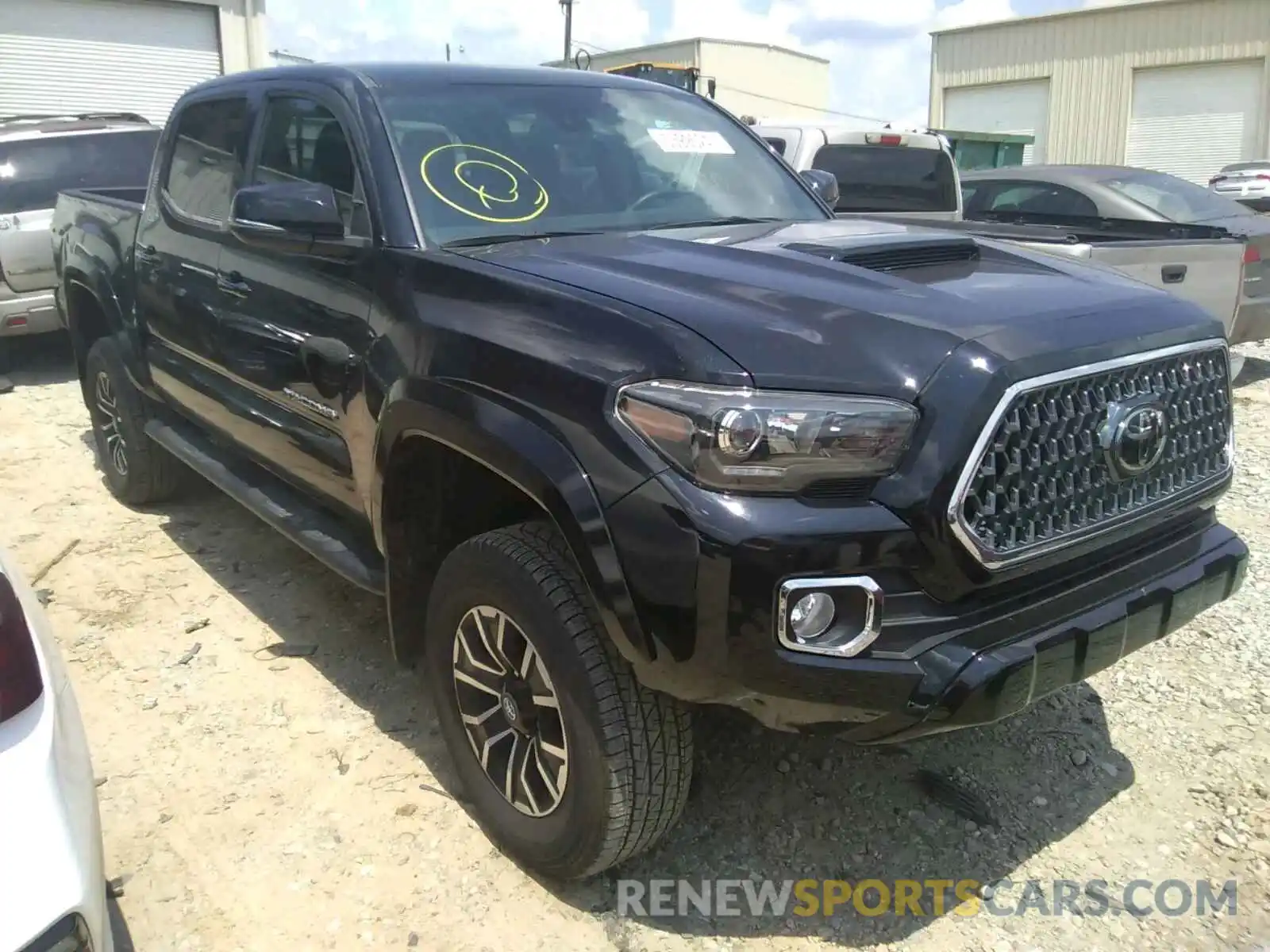 1 Photograph of a damaged car 3TMCZ5AN0LM339109 TOYOTA TACOMA 2020