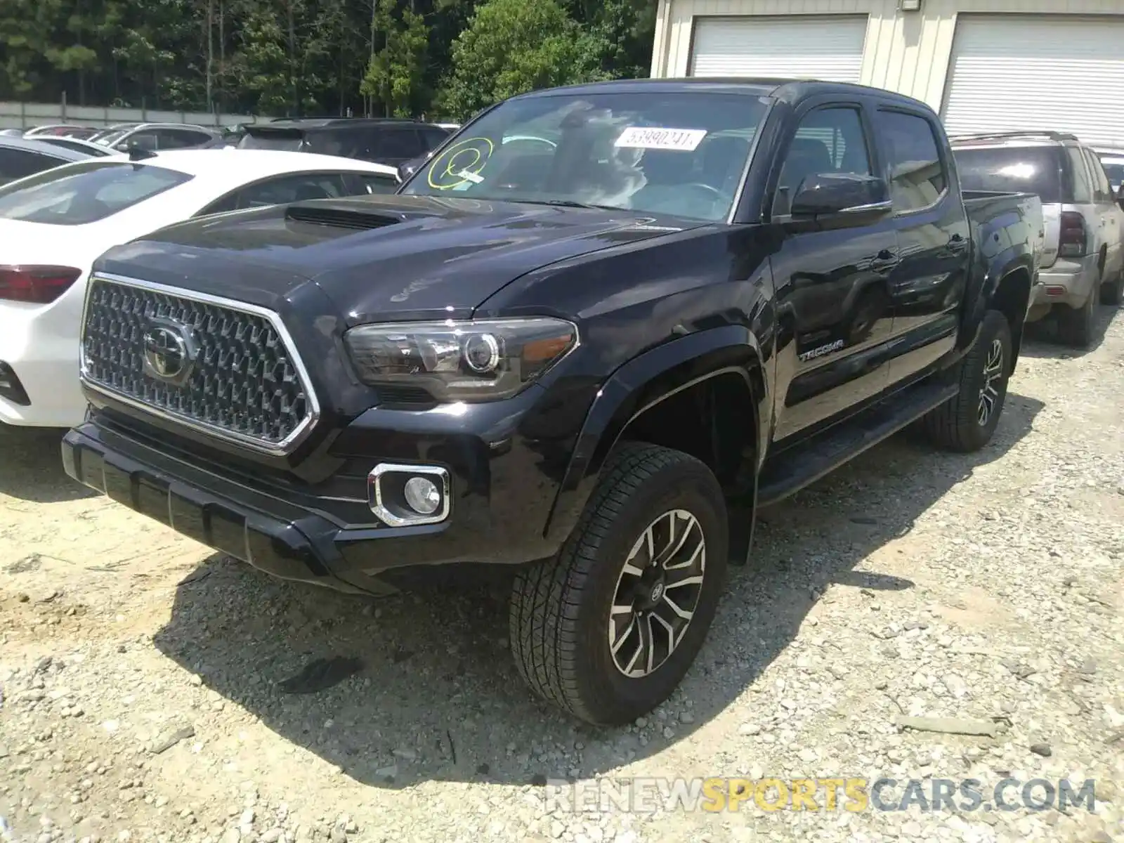 2 Photograph of a damaged car 3TMCZ5AN0LM339109 TOYOTA TACOMA 2020