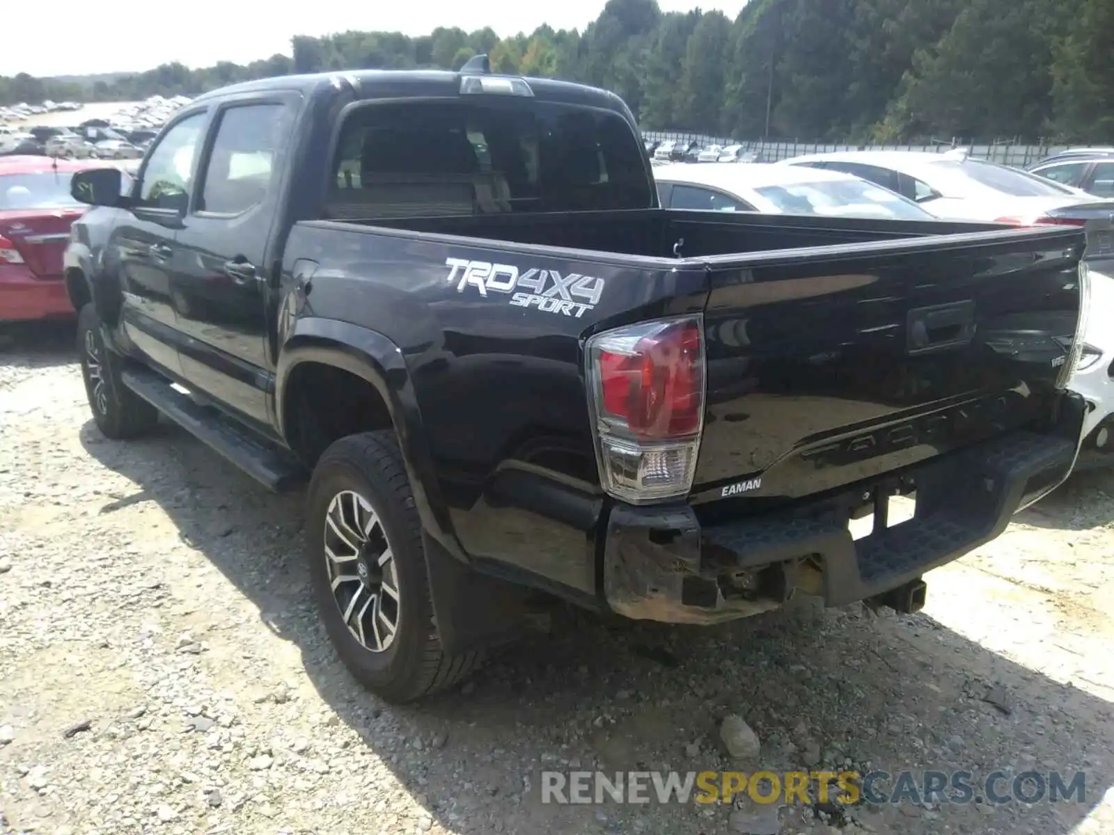 3 Photograph of a damaged car 3TMCZ5AN0LM339109 TOYOTA TACOMA 2020