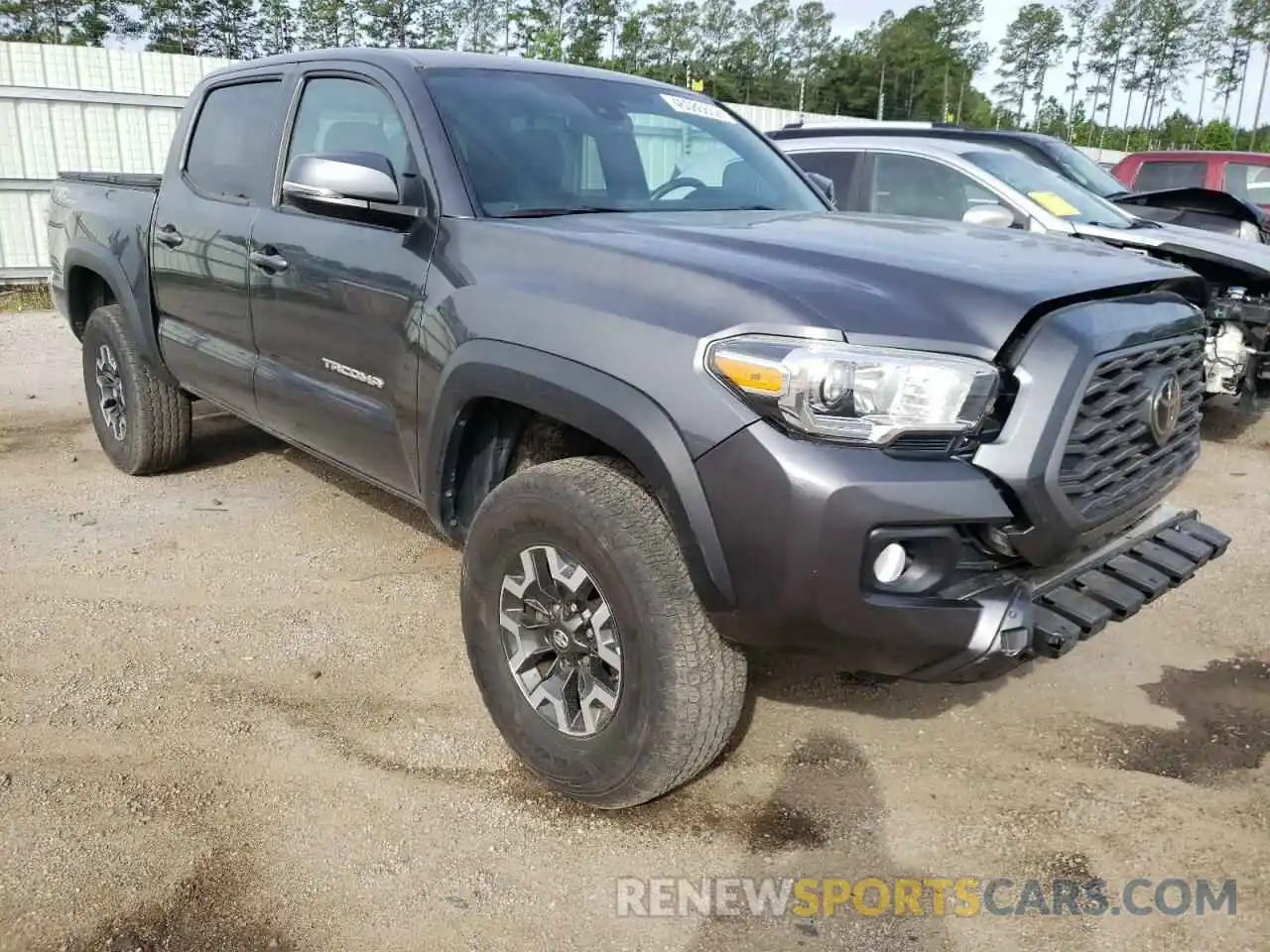 1 Photograph of a damaged car 3TMCZ5AN0LM341989 TOYOTA TACOMA 2020