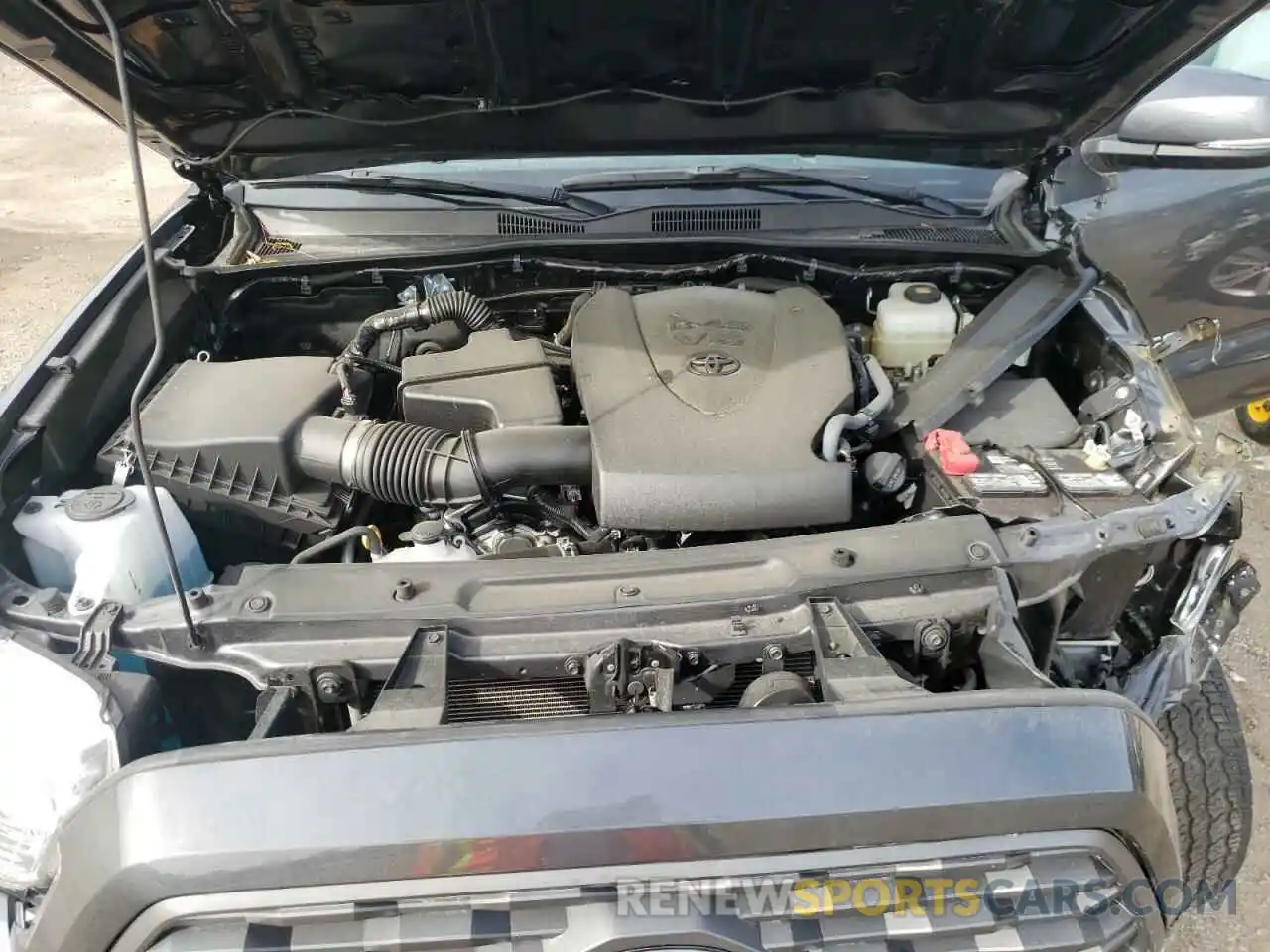 7 Photograph of a damaged car 3TMCZ5AN0LM341989 TOYOTA TACOMA 2020