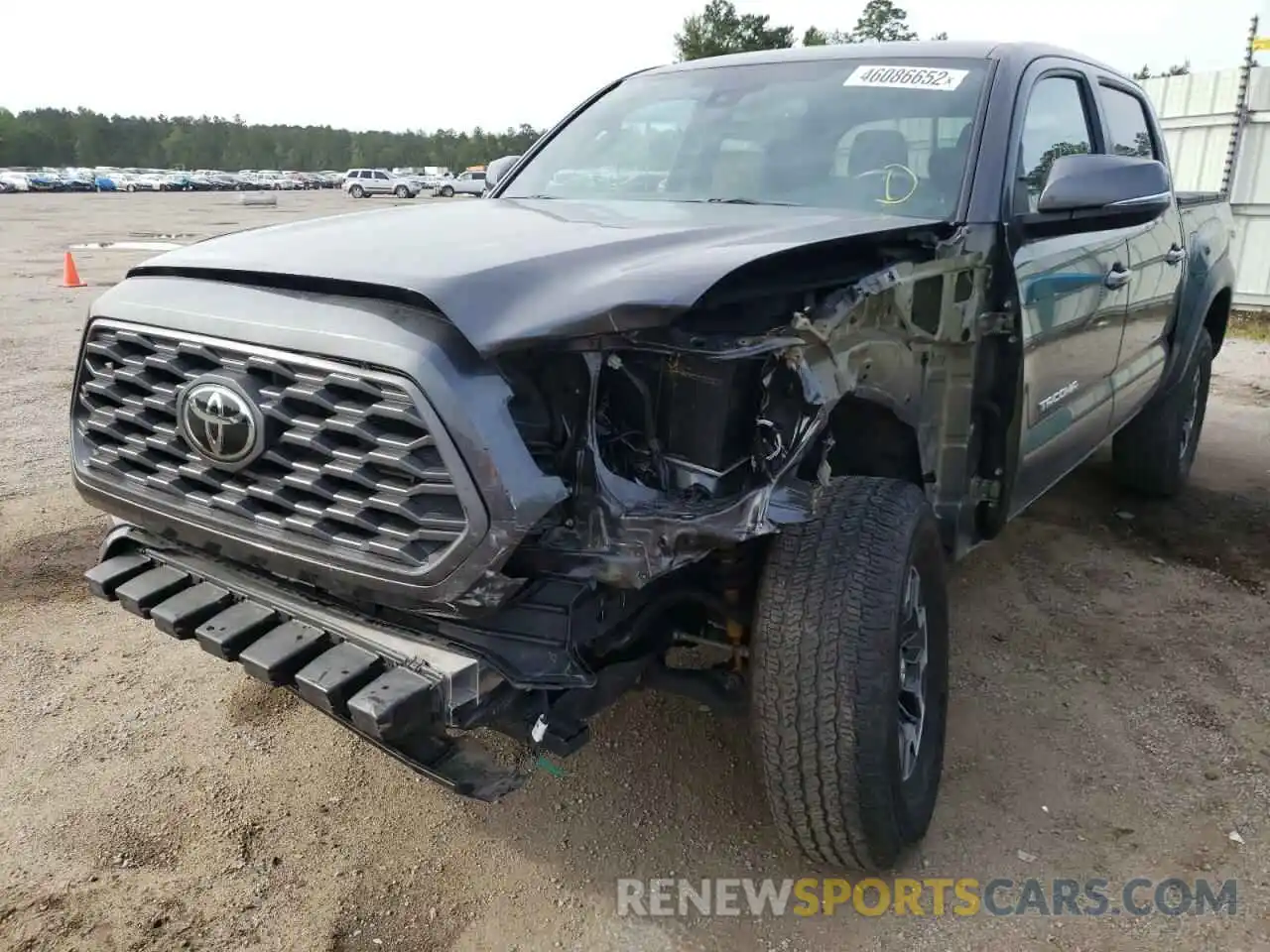 9 Photograph of a damaged car 3TMCZ5AN0LM341989 TOYOTA TACOMA 2020