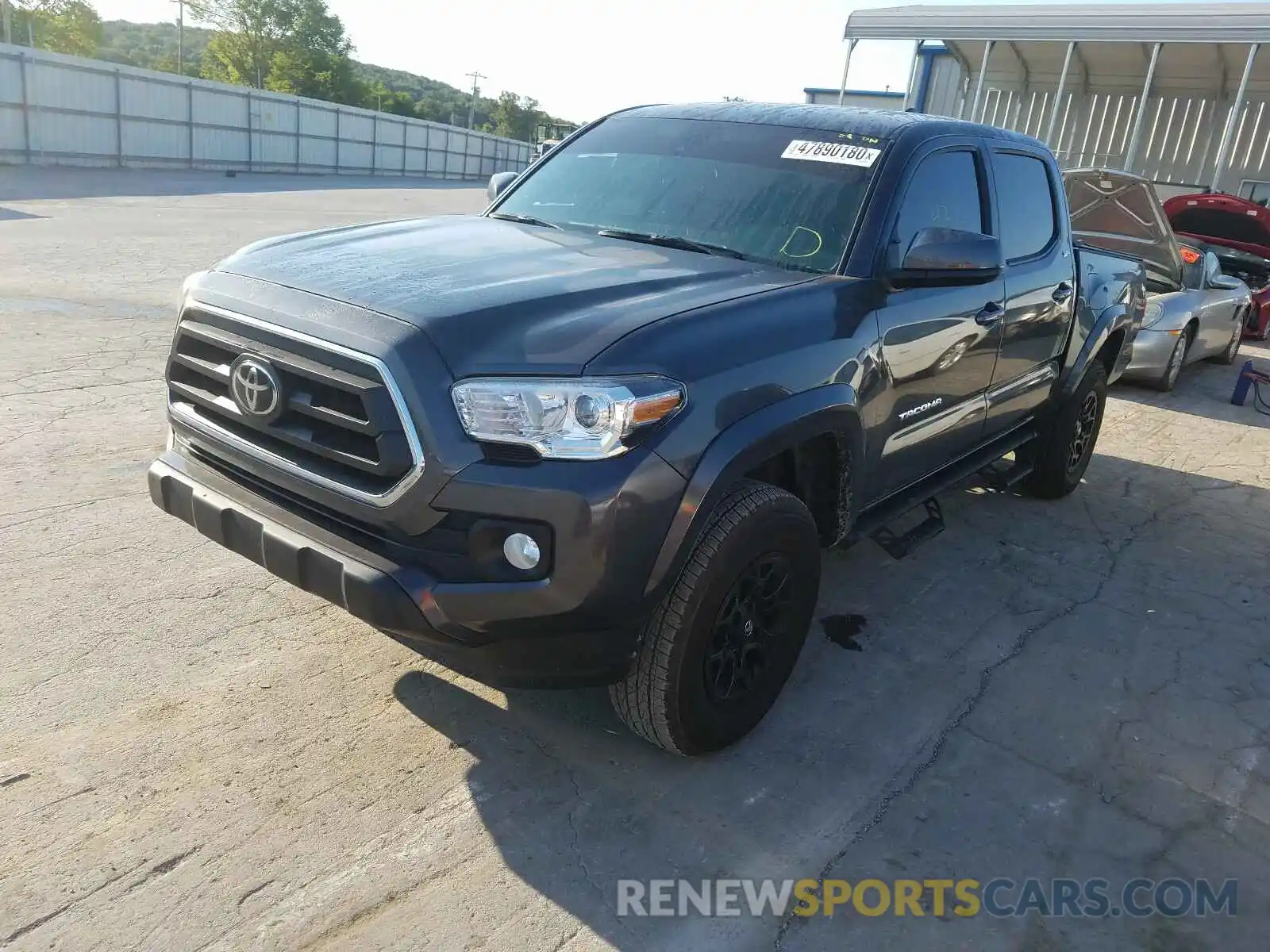 2 Photograph of a damaged car 3TMCZ5AN0LM342866 TOYOTA TACOMA 2020