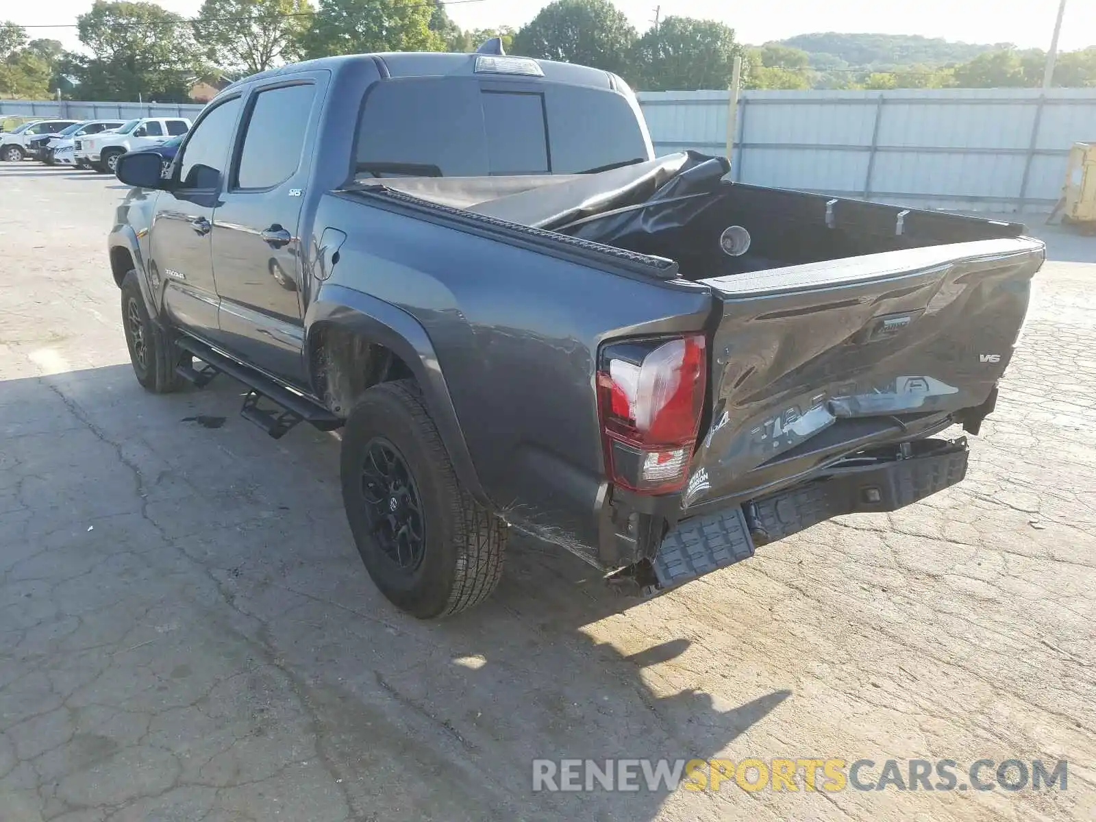 3 Photograph of a damaged car 3TMCZ5AN0LM342866 TOYOTA TACOMA 2020