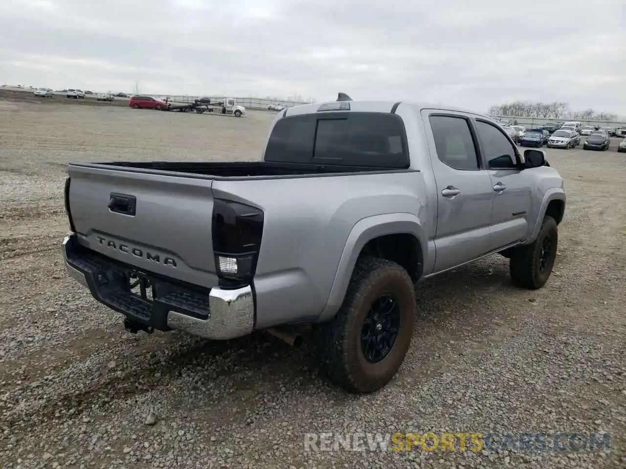 4 Photograph of a damaged car 3TMCZ5AN0LM344620 TOYOTA TACOMA 2020