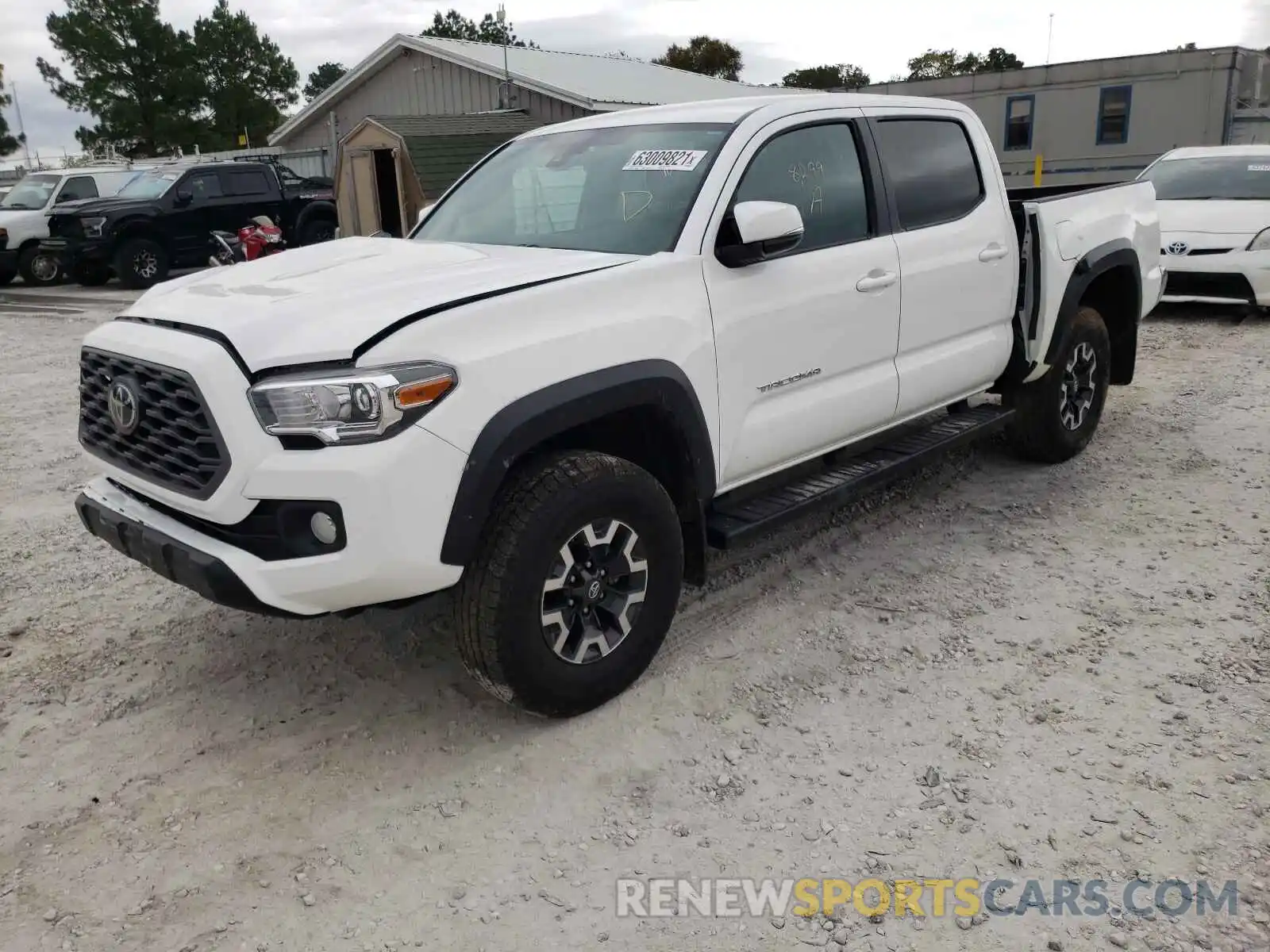 2 Photograph of a damaged car 3TMCZ5AN0LM347579 TOYOTA TACOMA 2020