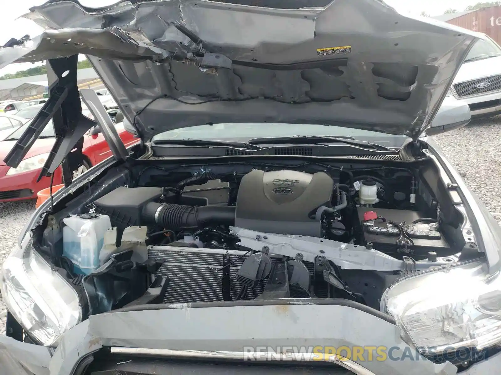 7 Photograph of a damaged car 3TMCZ5AN0LM355357 TOYOTA TACOMA 2020