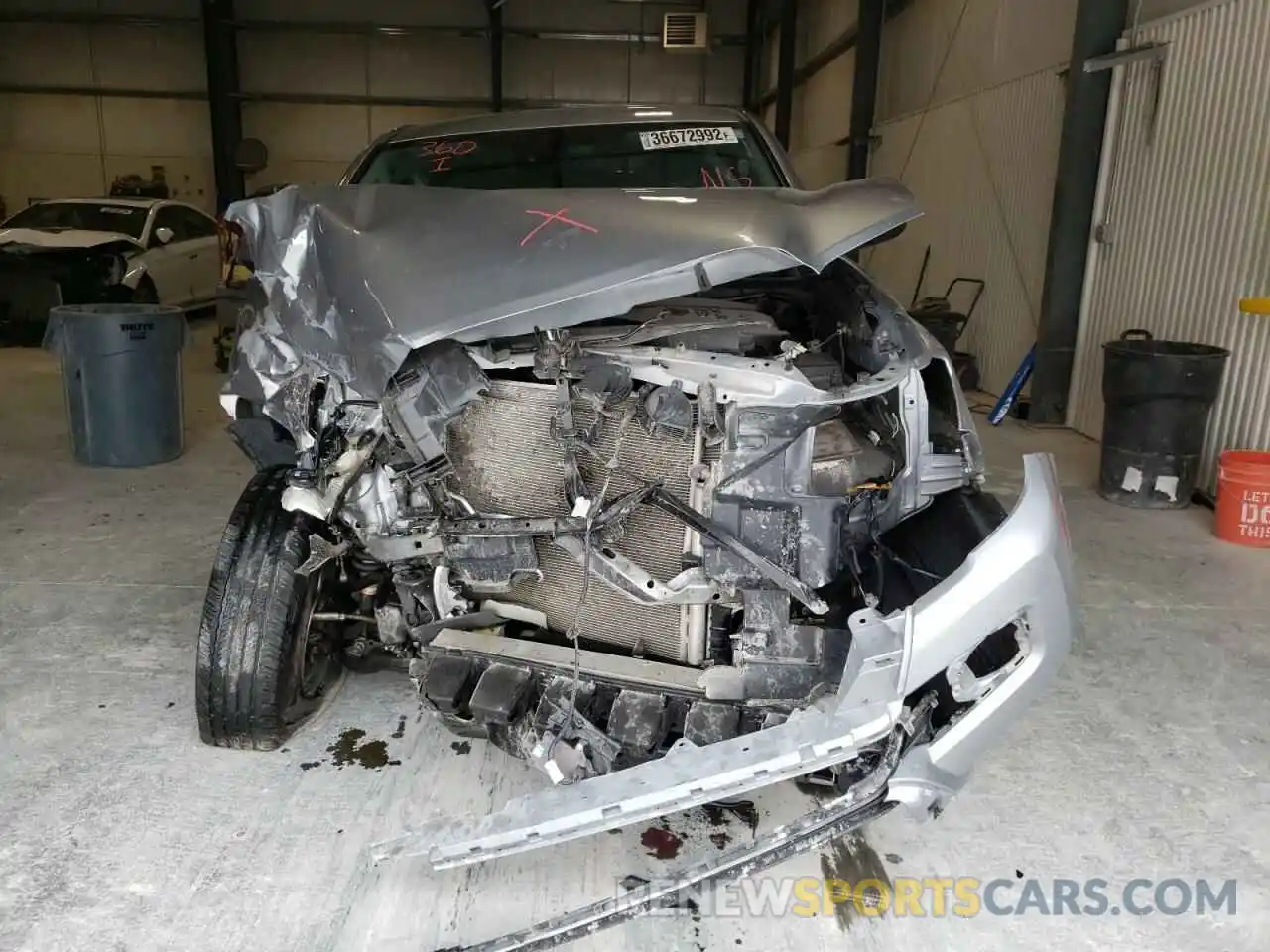 9 Photograph of a damaged car 3TMCZ5AN0LM356072 TOYOTA TACOMA 2020