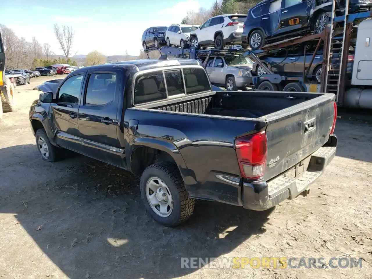 3 Photograph of a damaged car 3TMCZ5AN0LM360462 TOYOTA TACOMA 2020