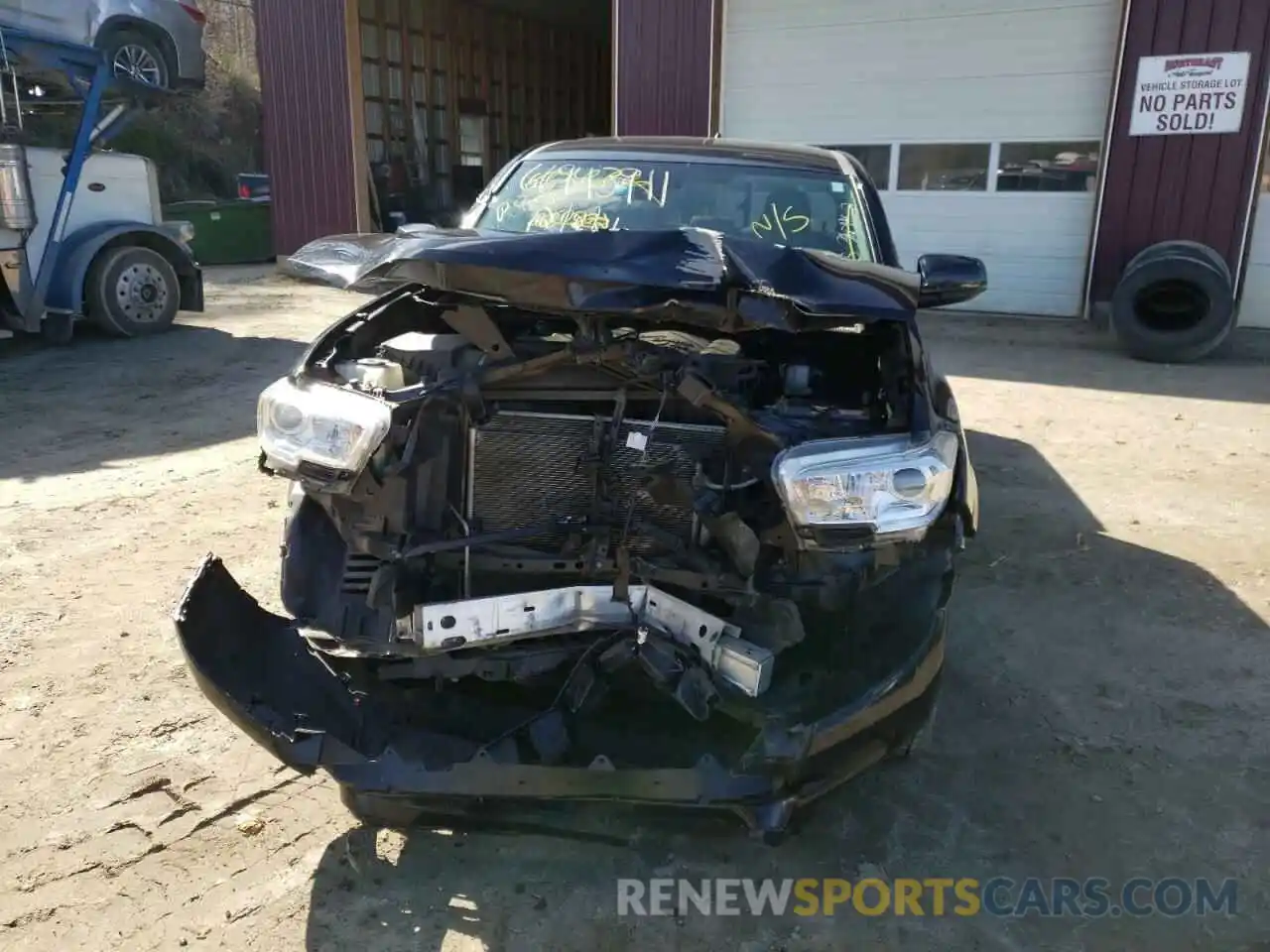 9 Photograph of a damaged car 3TMCZ5AN0LM360462 TOYOTA TACOMA 2020