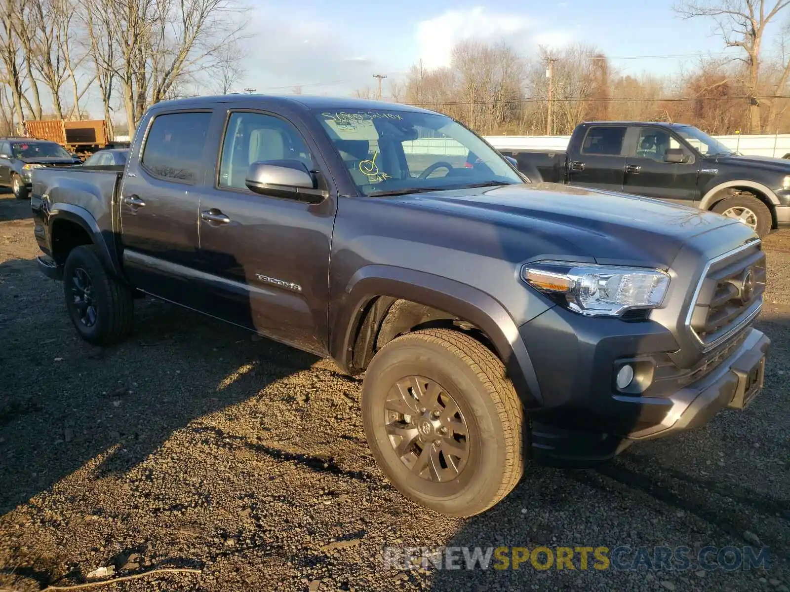 1 Photograph of a damaged car 3TMCZ5AN0LM360719 TOYOTA TACOMA 2020