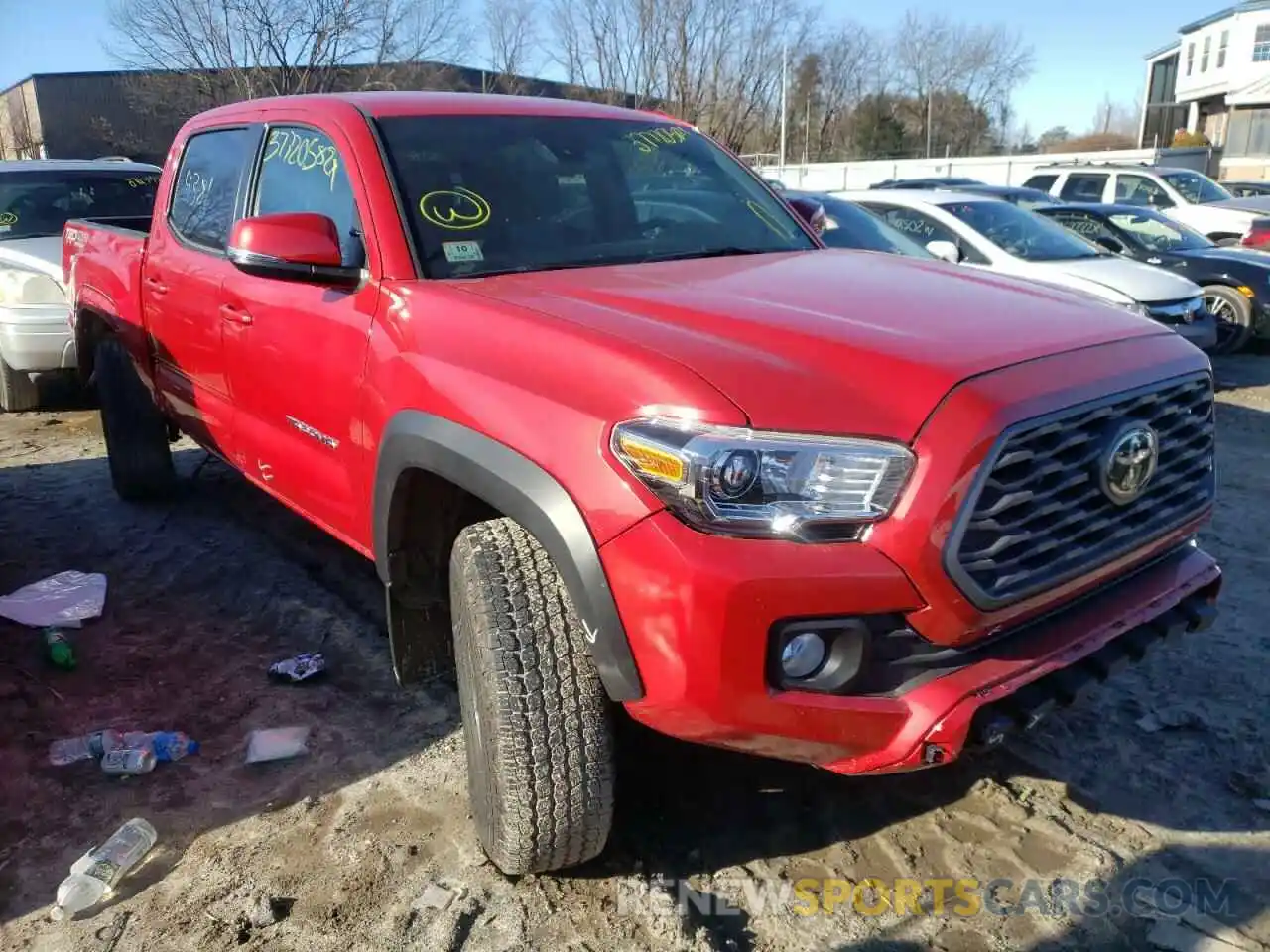 9 Photograph of a damaged car 3TMCZ5AN0LM362034 TOYOTA TACOMA 2020