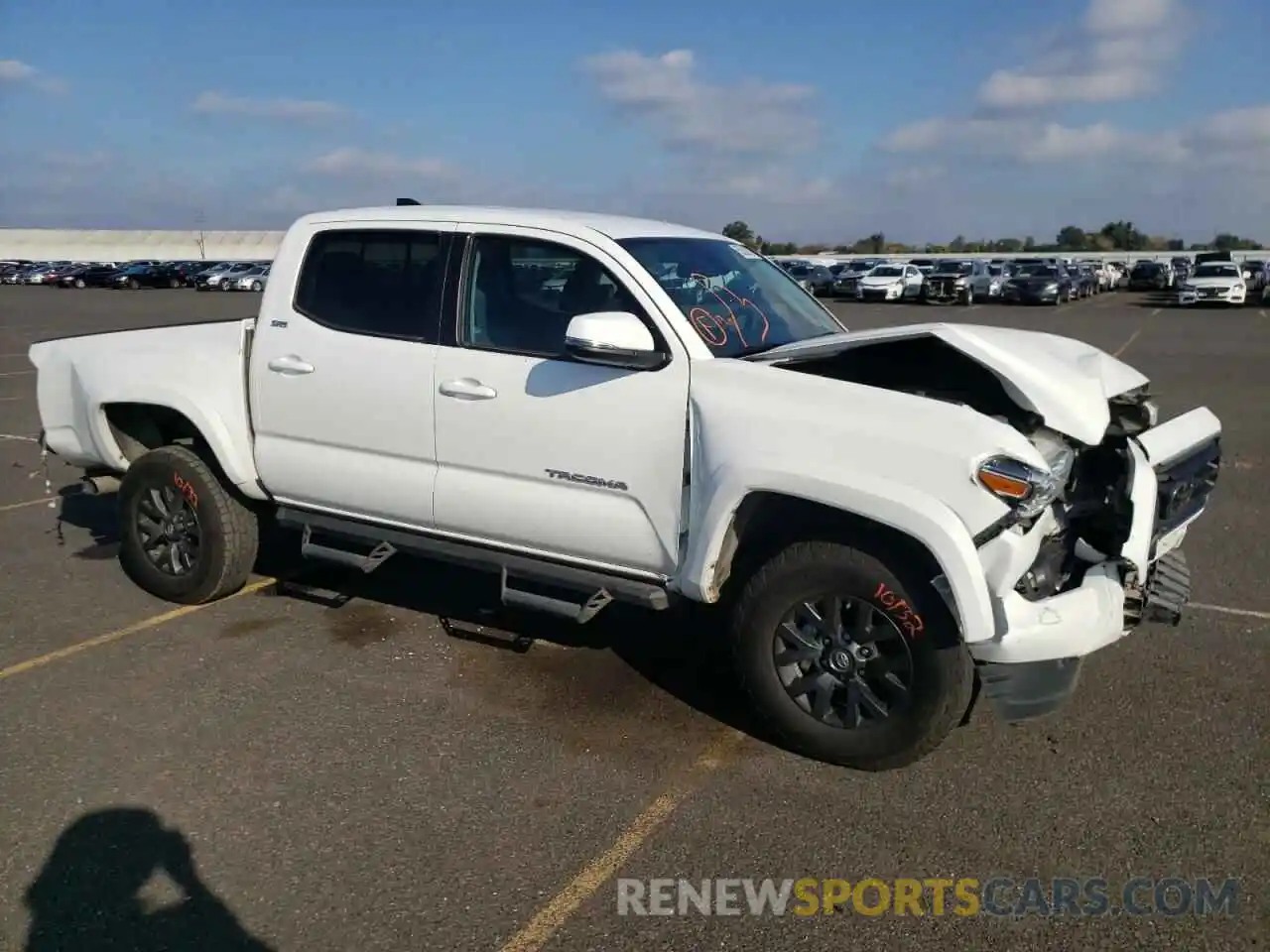 9 Photograph of a damaged car 3TMCZ5AN0LM363376 TOYOTA TACOMA 2020