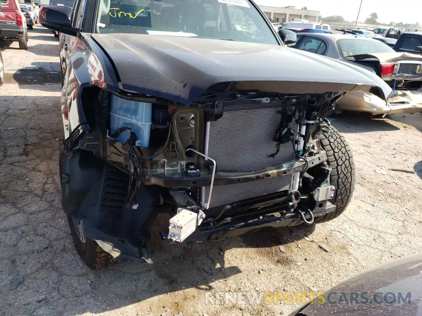 9 Photograph of a damaged car 3TMCZ5AN0LM366150 TOYOTA TACOMA 2020