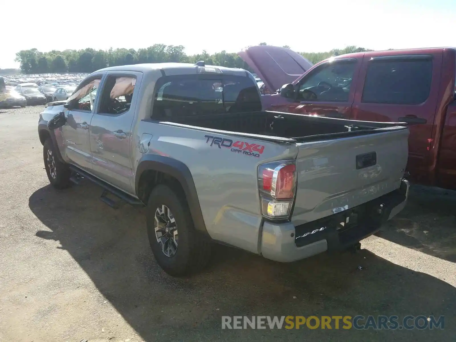 3 Photograph of a damaged car 3TMCZ5AN1LM288204 TOYOTA TACOMA 2020