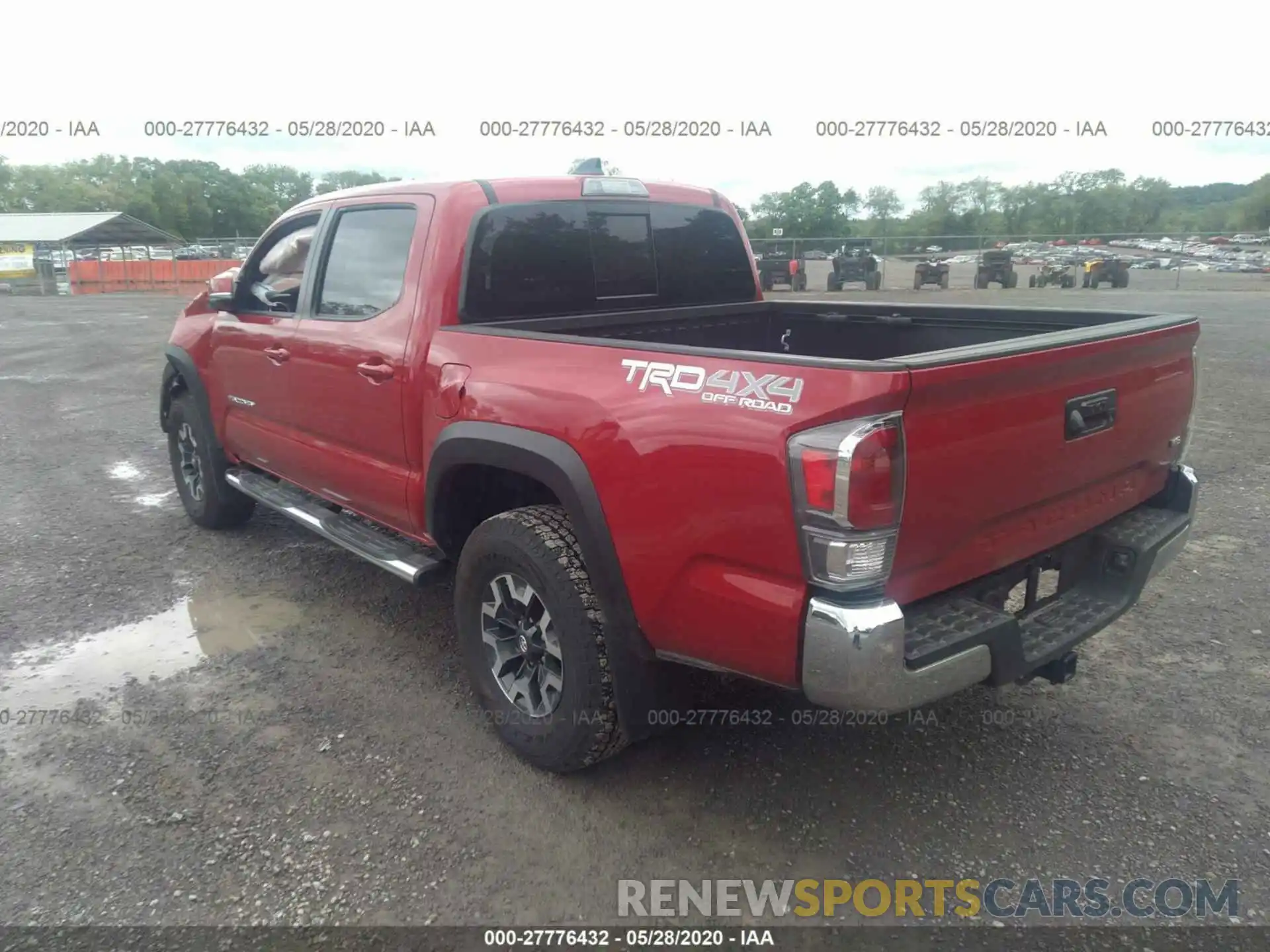 3 Photograph of a damaged car 3TMCZ5AN1LM289899 TOYOTA TACOMA 2020