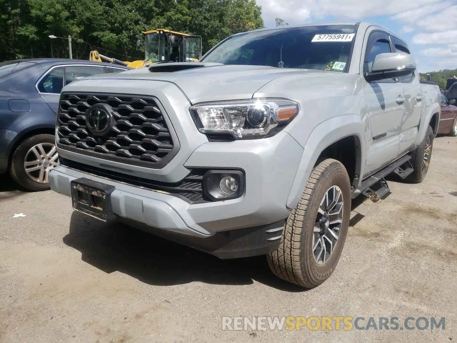 2 Photograph of a damaged car 3TMCZ5AN1LM293693 TOYOTA TACOMA 2020