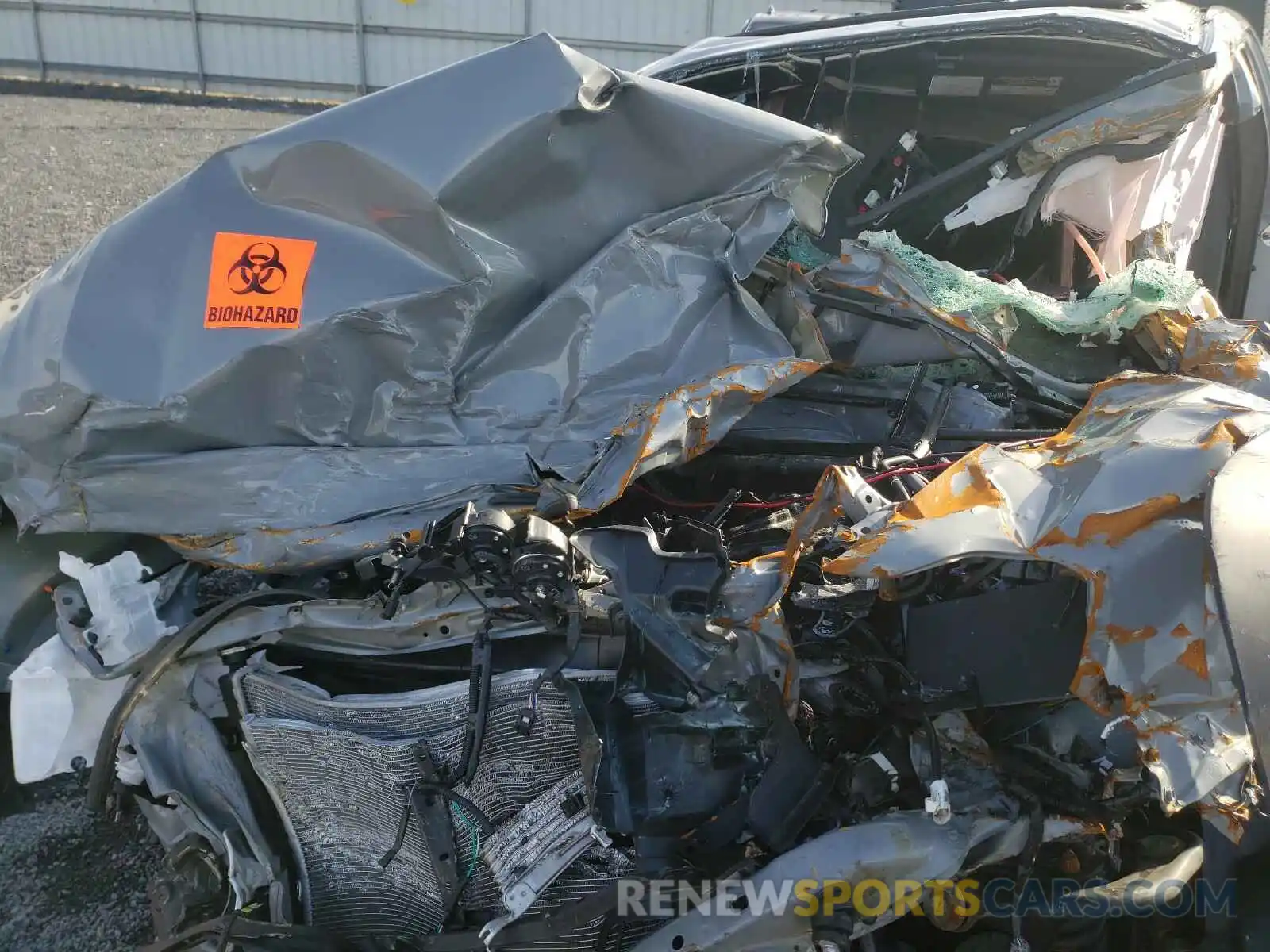 7 Photograph of a damaged car 3TMCZ5AN1LM295234 TOYOTA TACOMA 2020