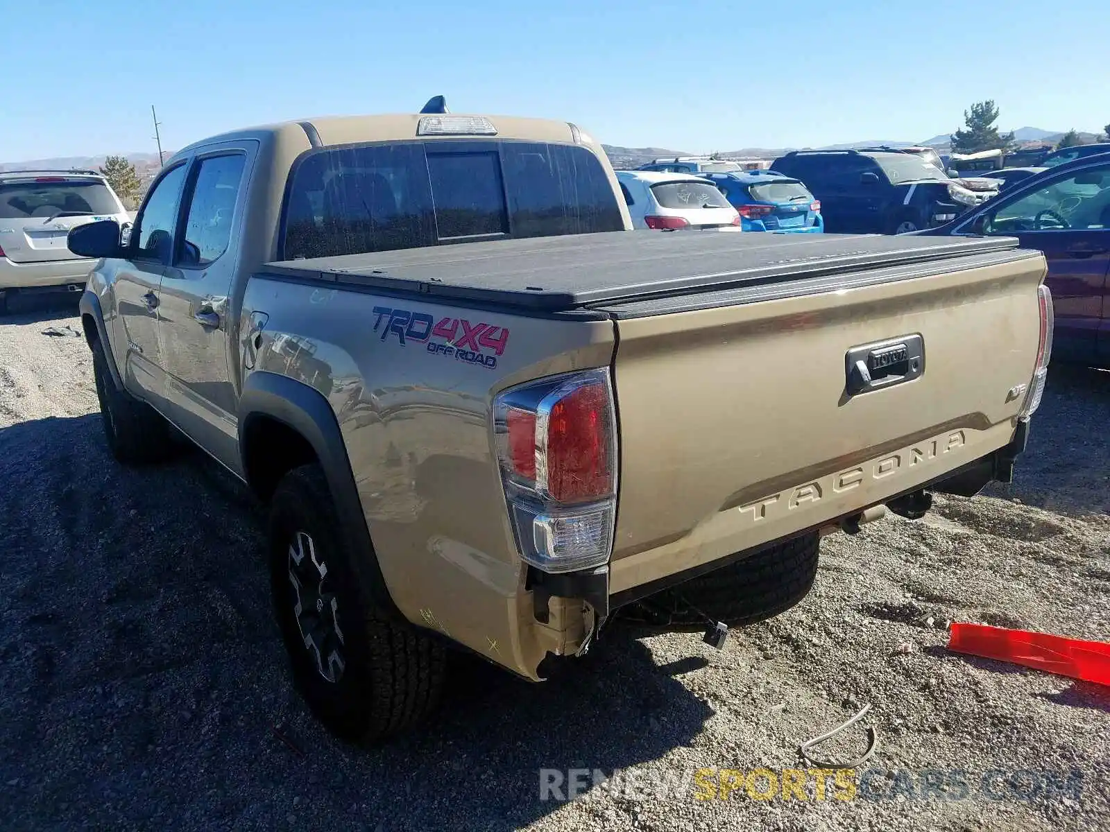 3 Photograph of a damaged car 3TMCZ5AN1LM298103 TOYOTA TACOMA 2020