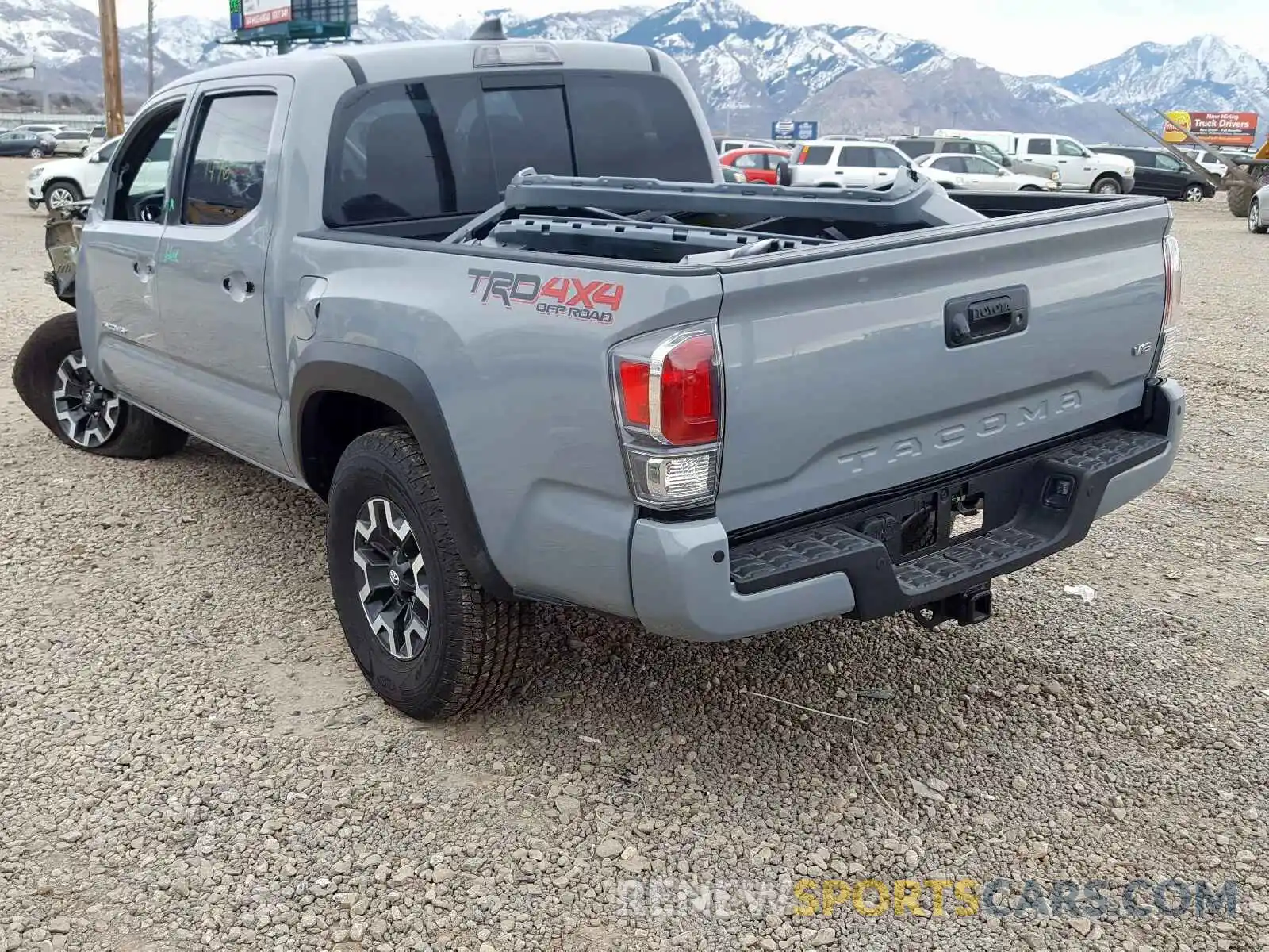 3 Photograph of a damaged car 3TMCZ5AN1LM305373 TOYOTA TACOMA 2020