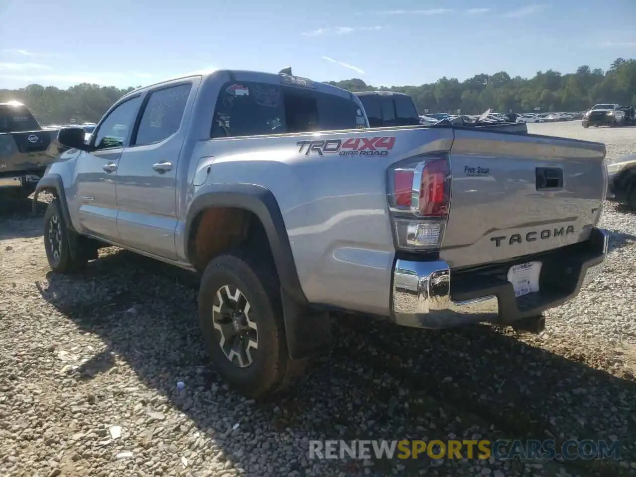 3 Photograph of a damaged car 3TMCZ5AN1LM306314 TOYOTA TACOMA 2020