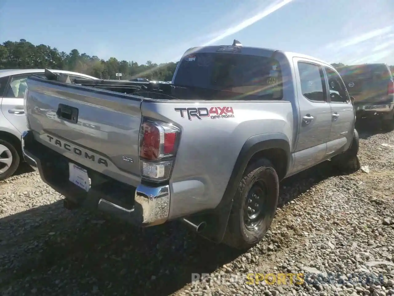 4 Photograph of a damaged car 3TMCZ5AN1LM306314 TOYOTA TACOMA 2020