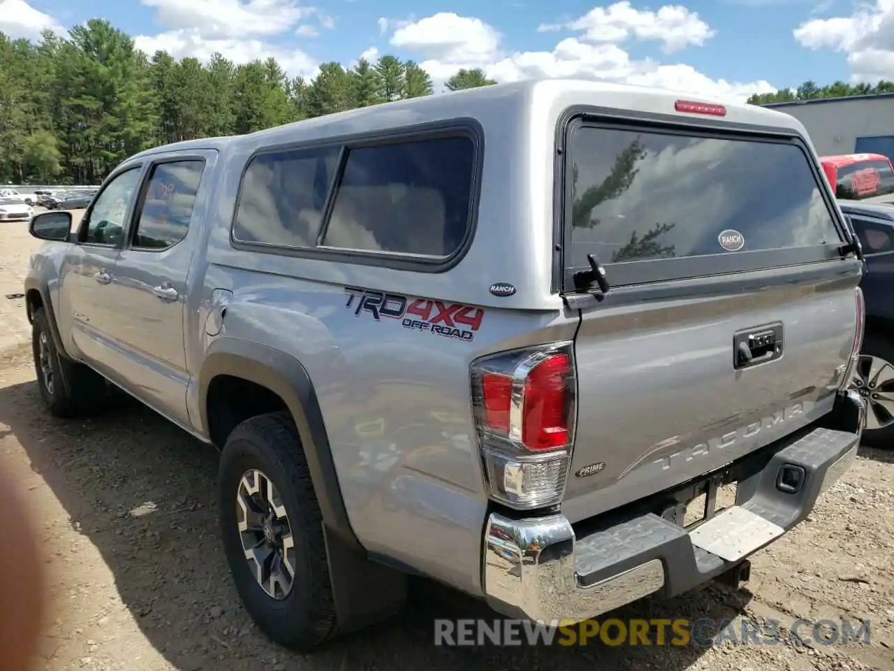 3 Photograph of a damaged car 3TMCZ5AN1LM308242 TOYOTA TACOMA 2020