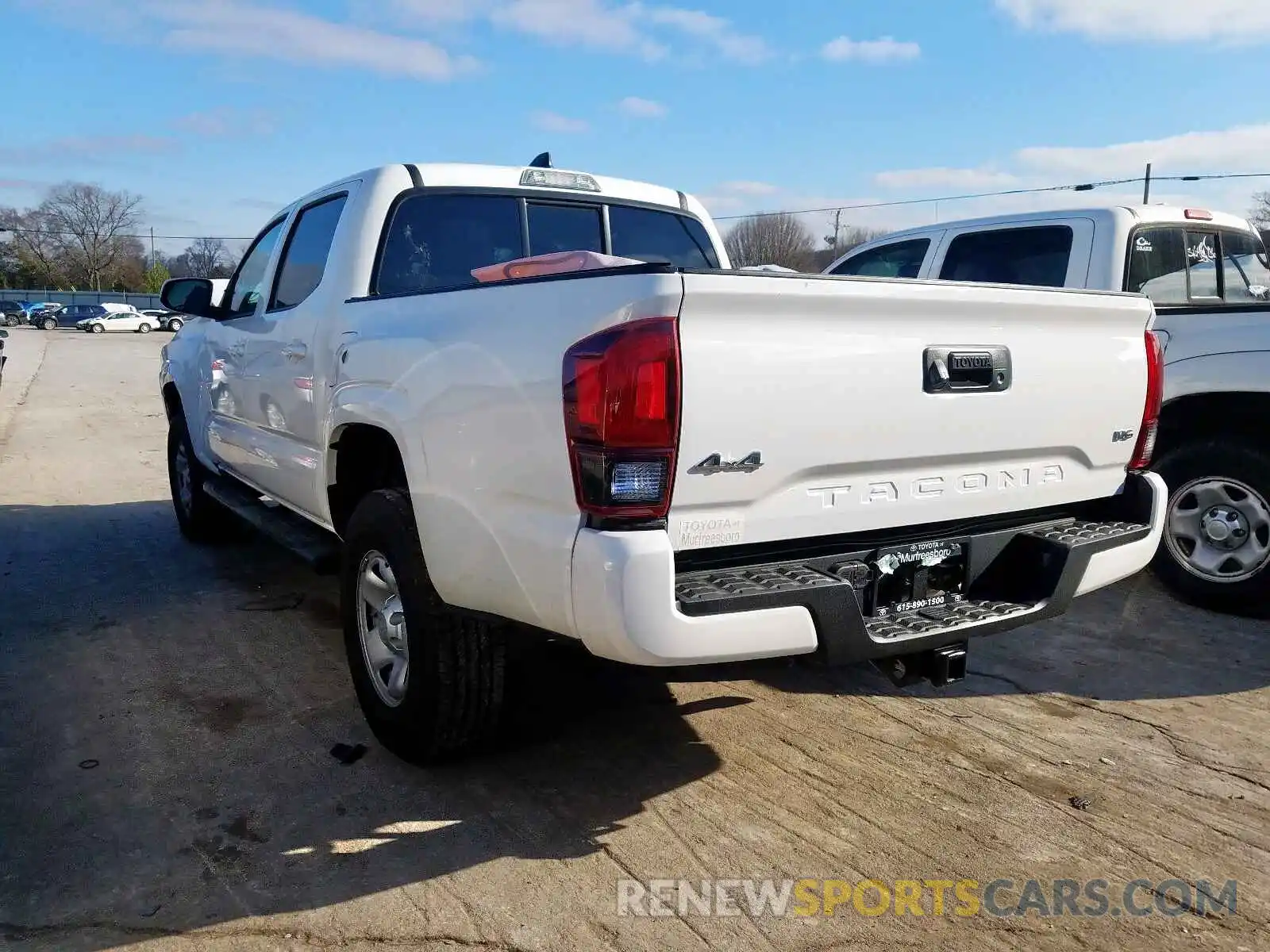 3 Photograph of a damaged car 3TMCZ5AN1LM308273 TOYOTA TACOMA 2020