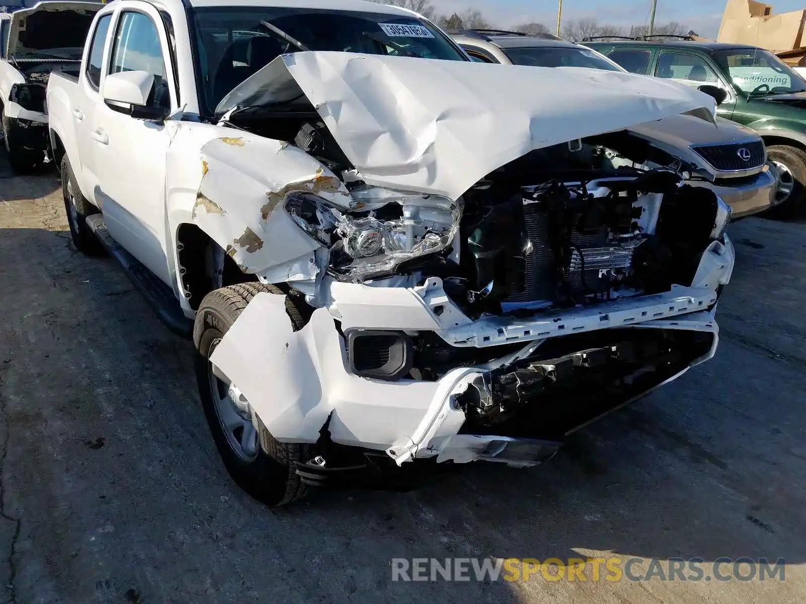 9 Photograph of a damaged car 3TMCZ5AN1LM308273 TOYOTA TACOMA 2020