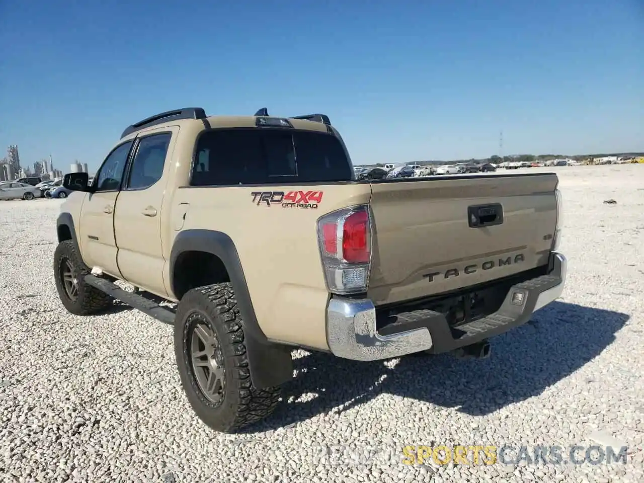 3 Photograph of a damaged car 3TMCZ5AN1LM313134 TOYOTA TACOMA 2020