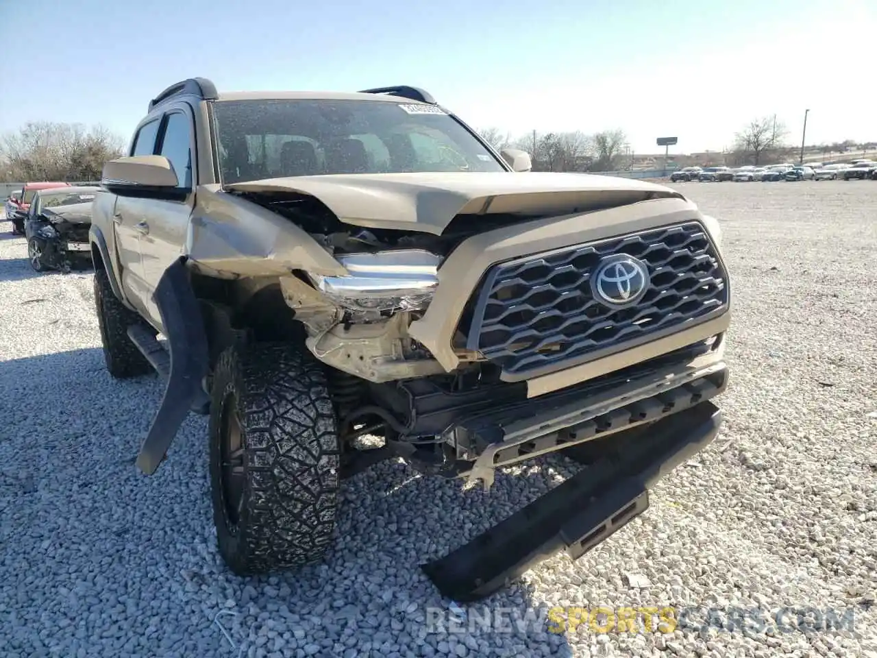 9 Photograph of a damaged car 3TMCZ5AN1LM313134 TOYOTA TACOMA 2020