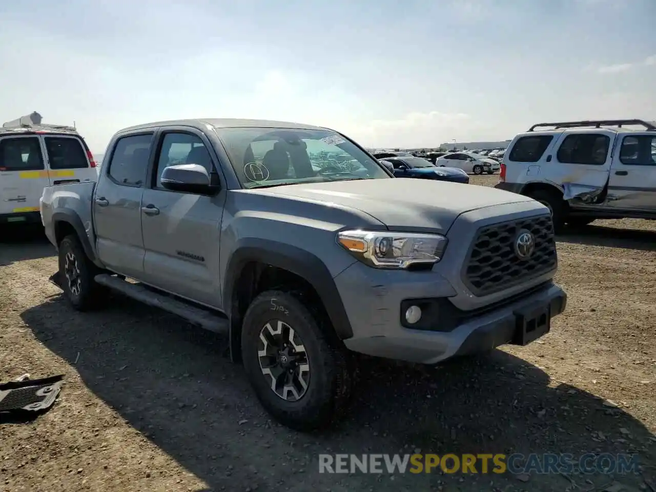 1 Photograph of a damaged car 3TMCZ5AN1LM315787 TOYOTA TACOMA 2020