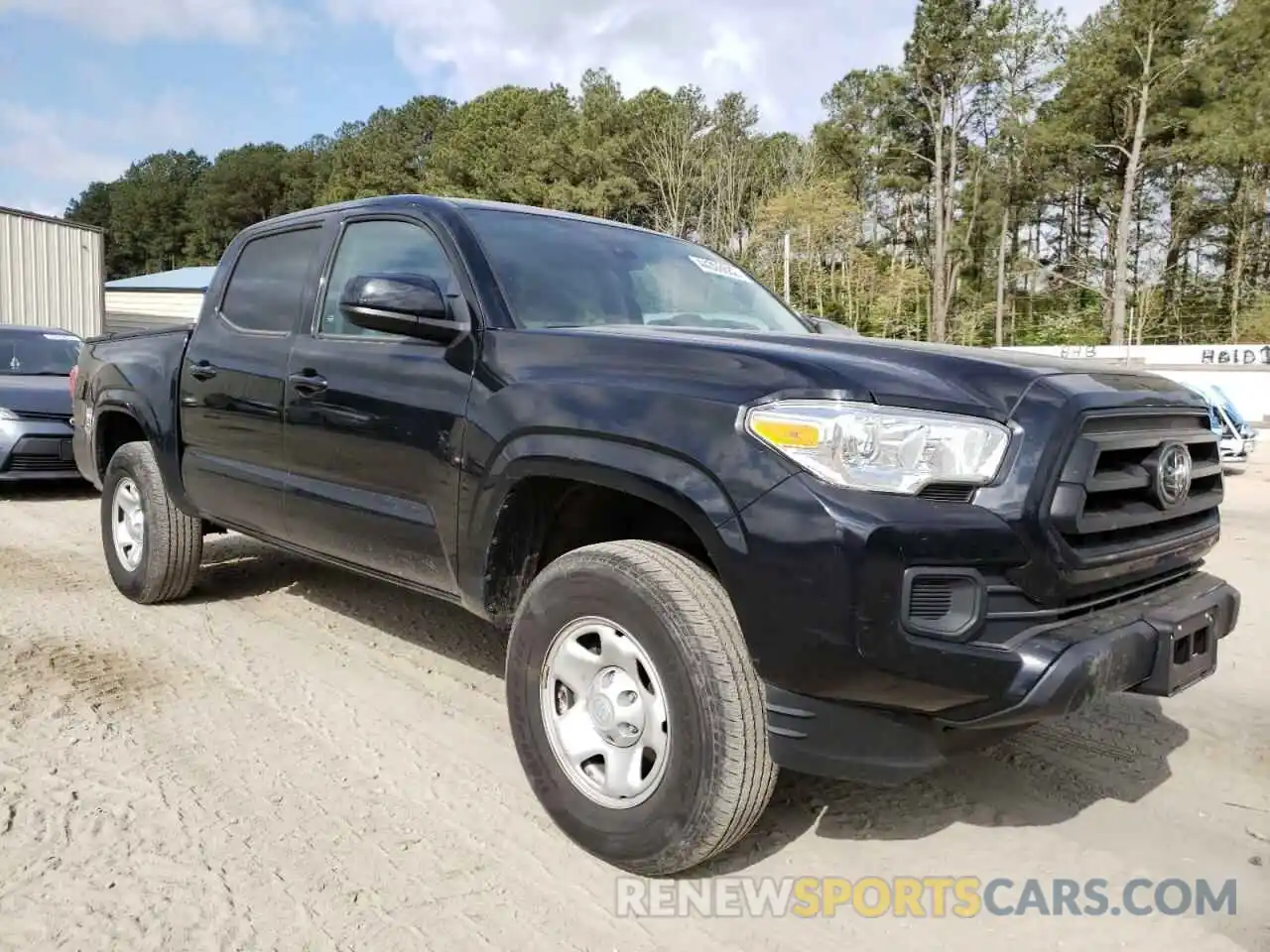 1 Photograph of a damaged car 3TMCZ5AN1LM319578 TOYOTA TACOMA 2020