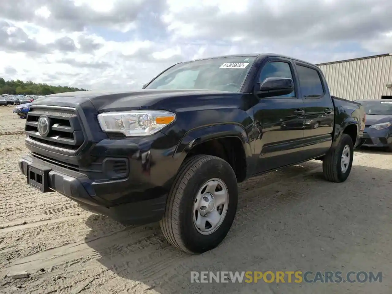 2 Photograph of a damaged car 3TMCZ5AN1LM319578 TOYOTA TACOMA 2020