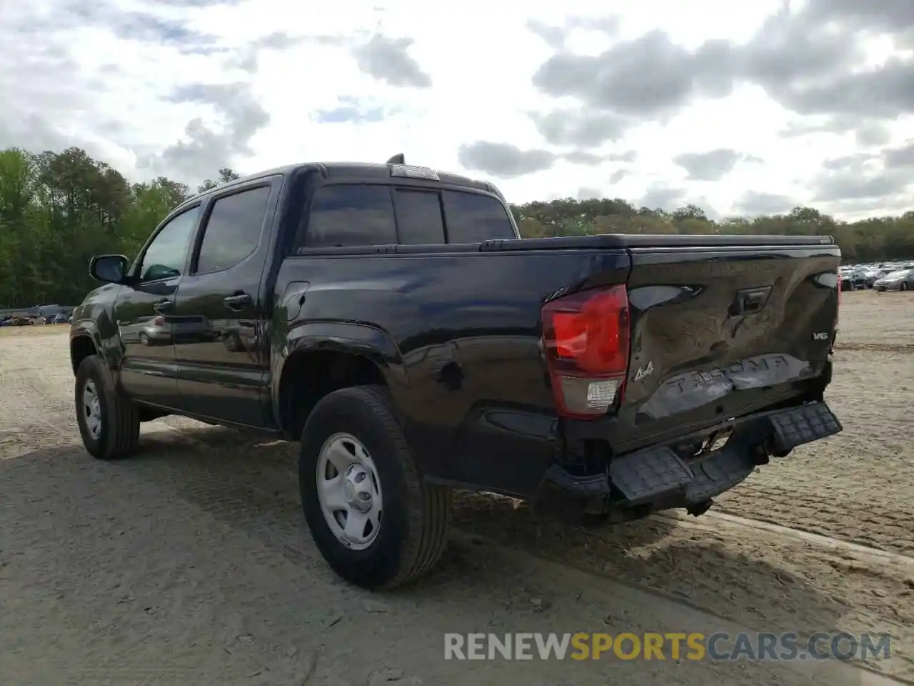 3 Photograph of a damaged car 3TMCZ5AN1LM319578 TOYOTA TACOMA 2020