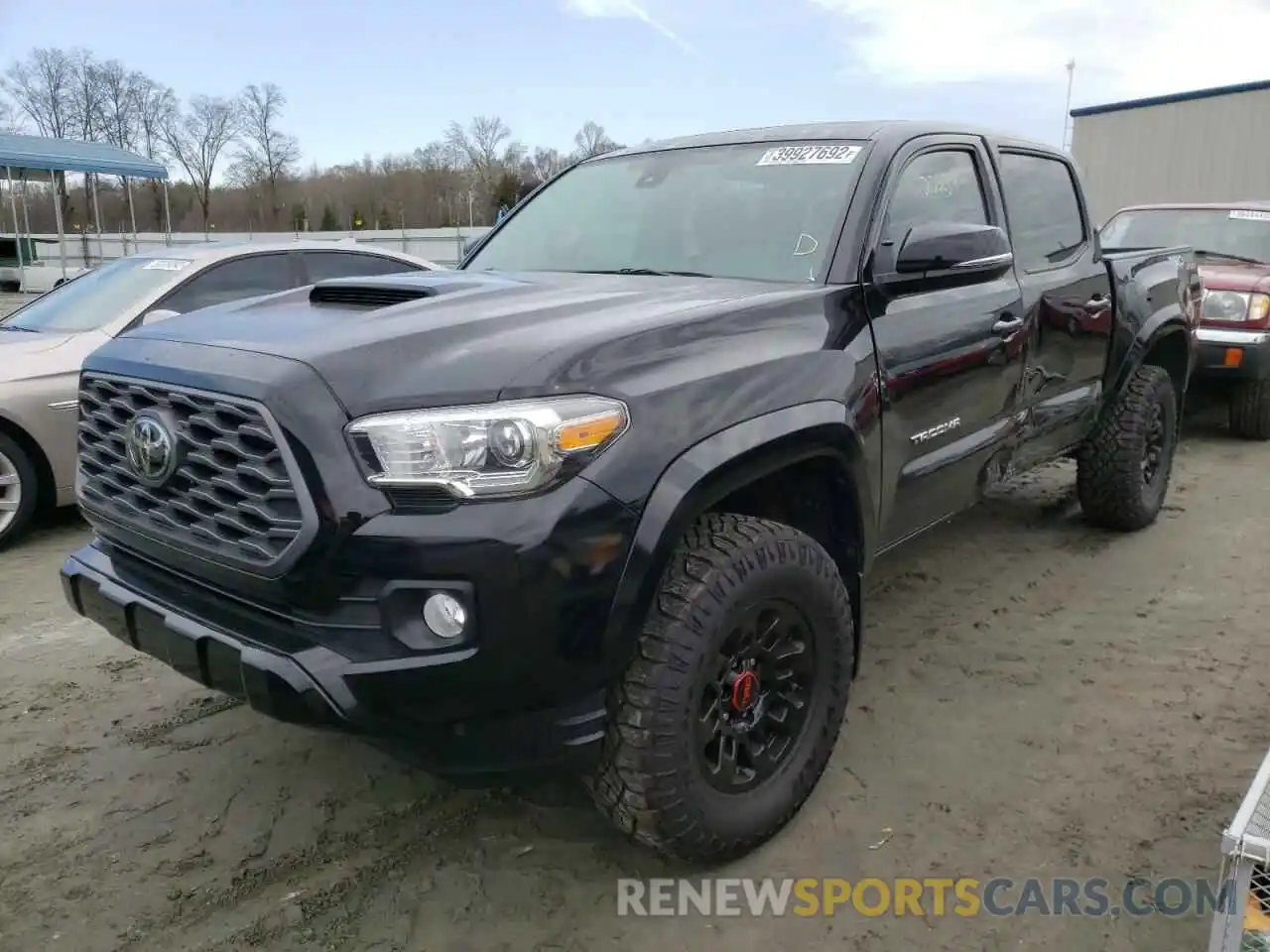 2 Photograph of a damaged car 3TMCZ5AN1LM324585 TOYOTA TACOMA 2020