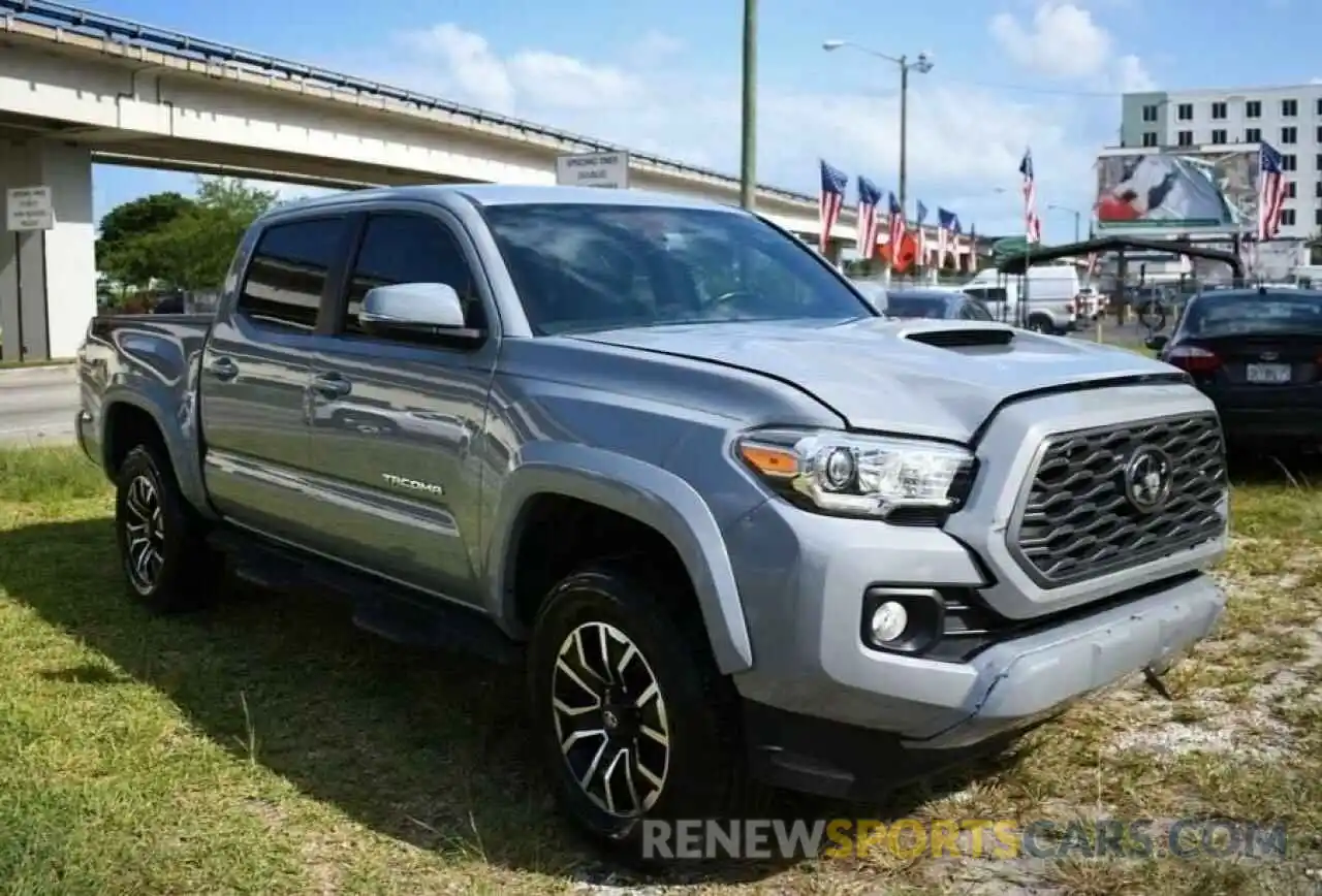 1 Photograph of a damaged car 3TMCZ5AN1LM329611 TOYOTA TACOMA 2020