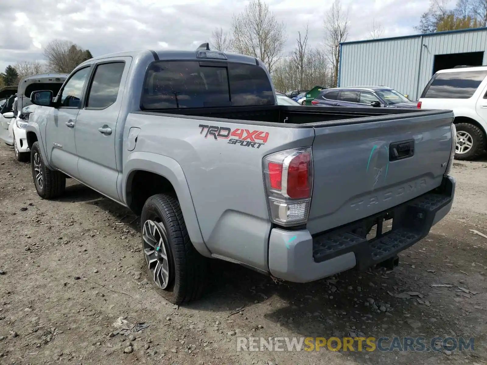 3 Photograph of a damaged car 3TMCZ5AN1LM336249 TOYOTA TACOMA 2020