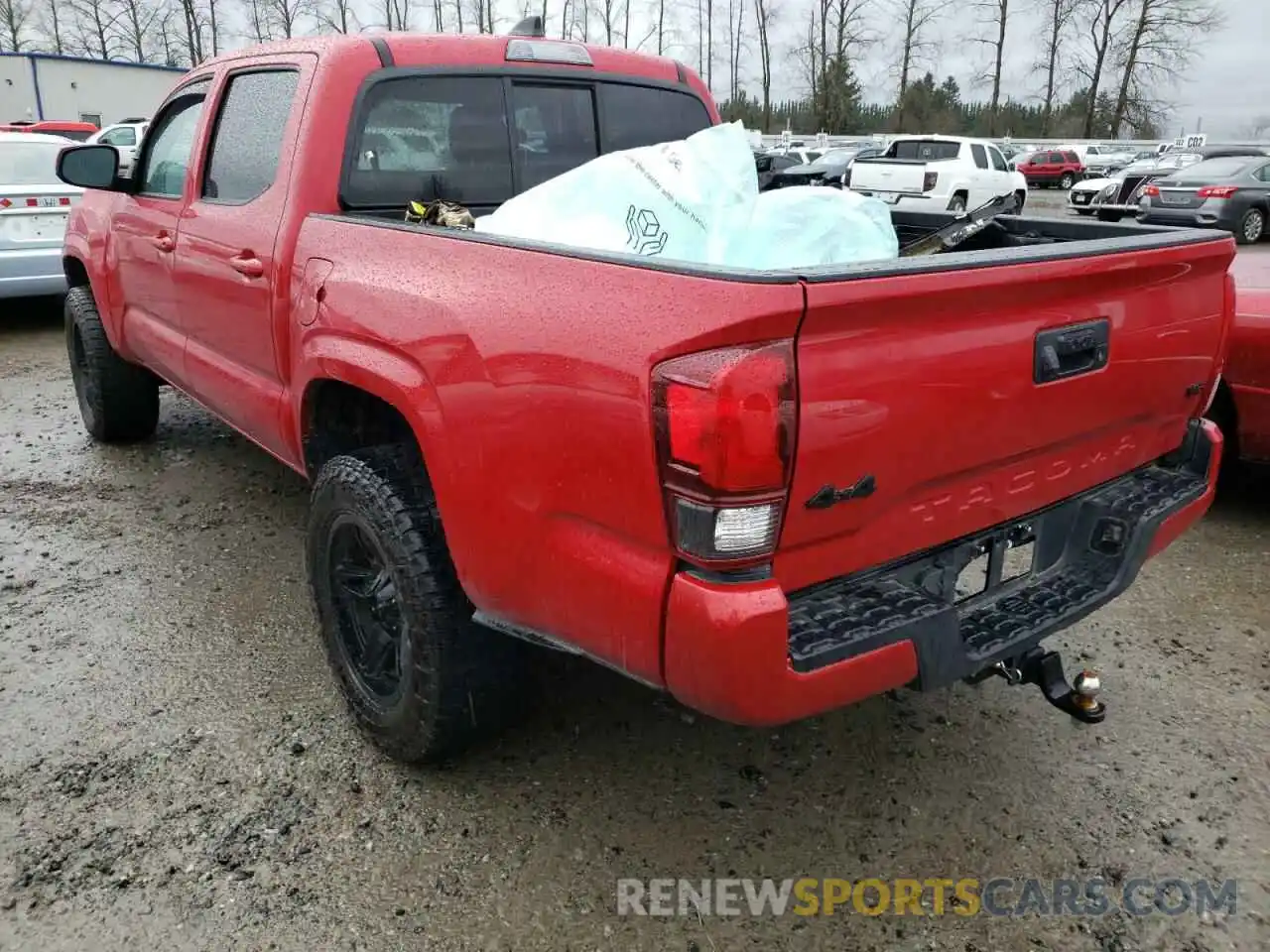 3 Photograph of a damaged car 3TMCZ5AN1LM340883 TOYOTA TACOMA 2020