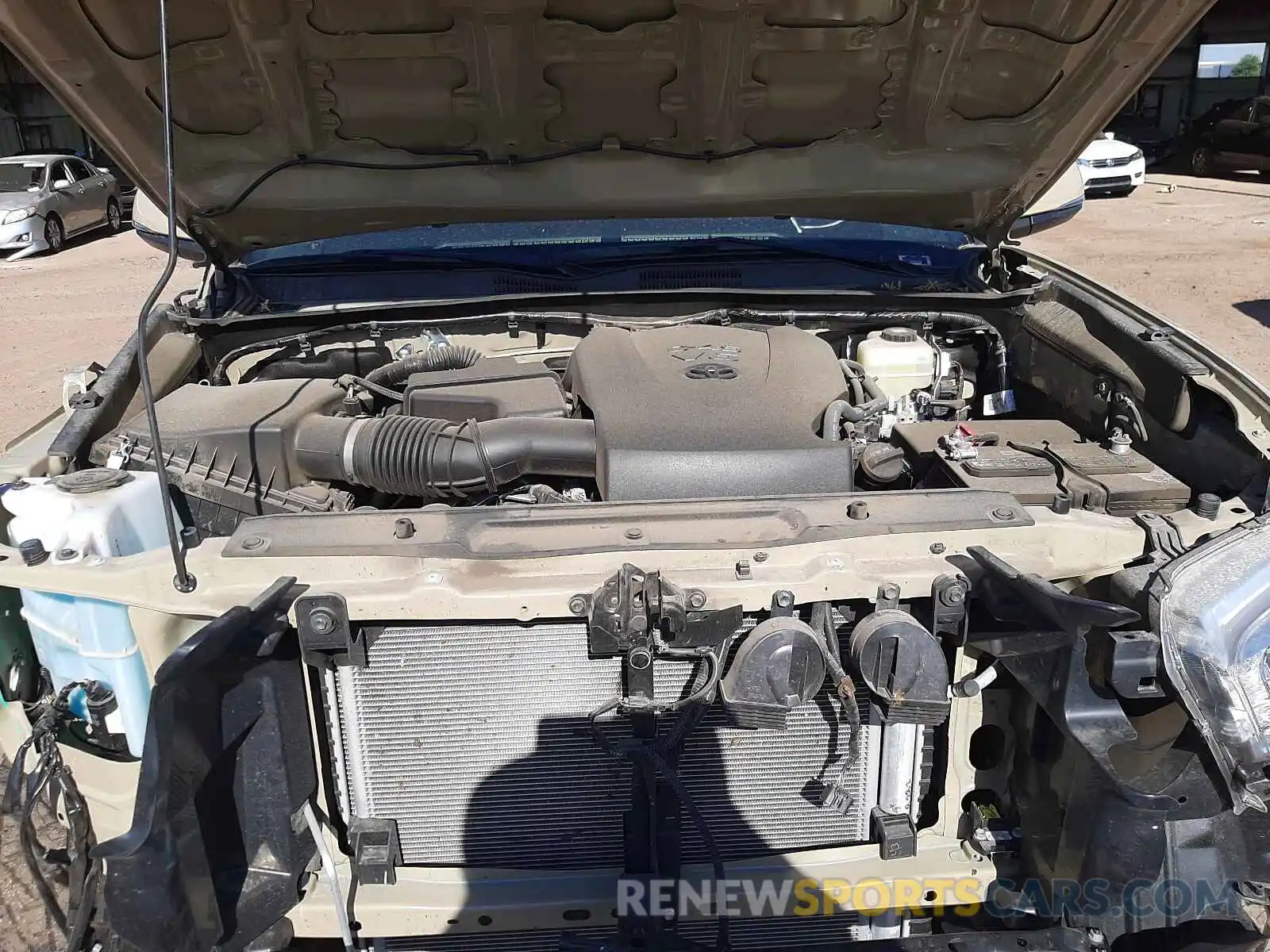 7 Photograph of a damaged car 3TMCZ5AN1LM346845 TOYOTA TACOMA 2020