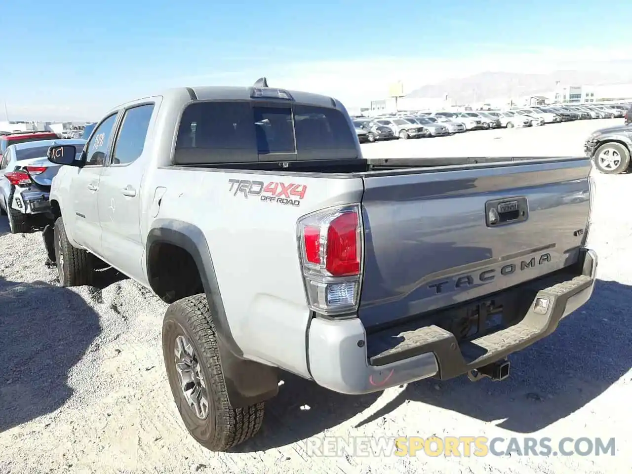 3 Photograph of a damaged car 3TMCZ5AN1LM351205 TOYOTA TACOMA 2020