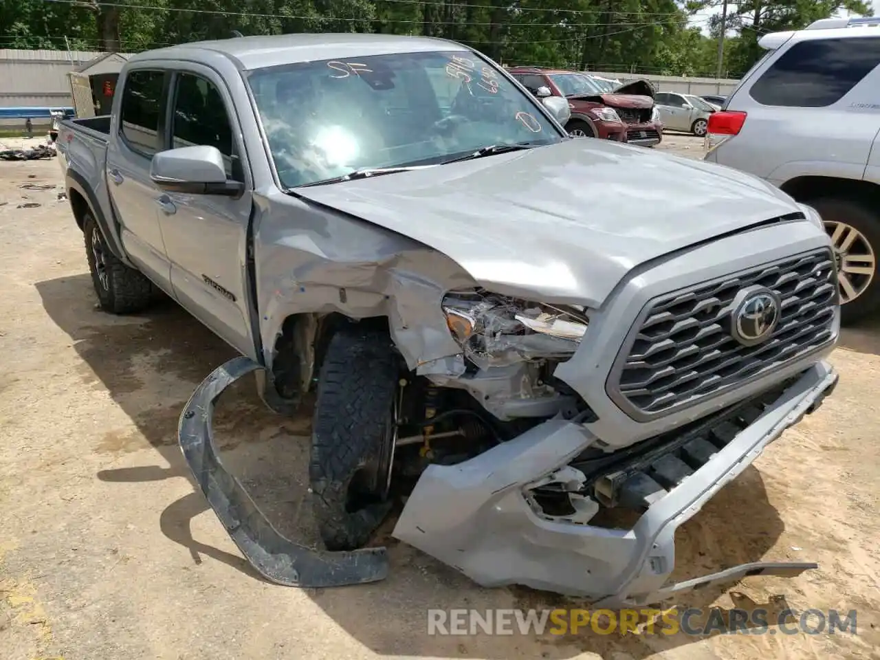 1 Photograph of a damaged car 3TMCZ5AN1LM352077 TOYOTA TACOMA 2020