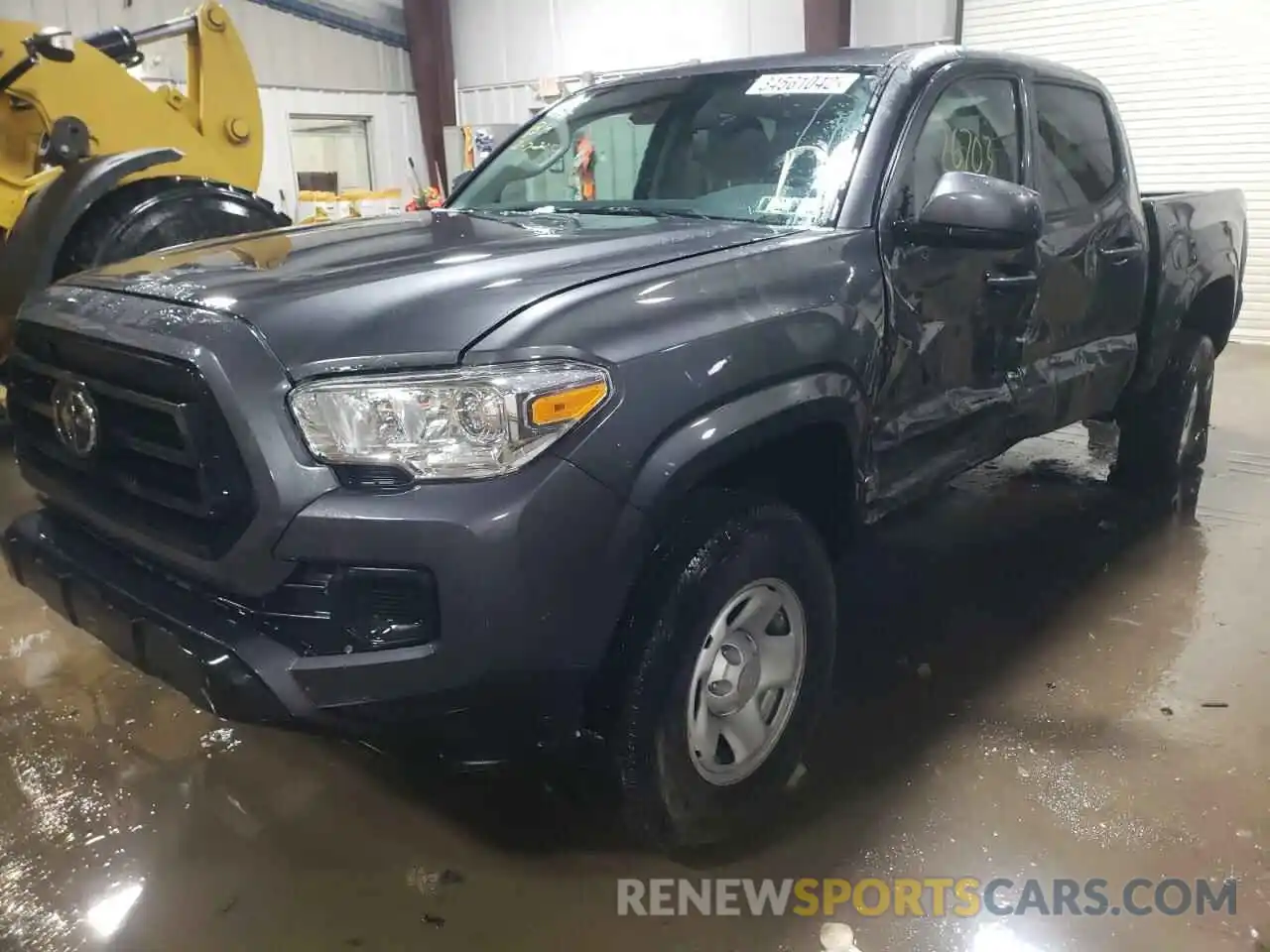 2 Photograph of a damaged car 3TMCZ5AN1LM354623 TOYOTA TACOMA 2020