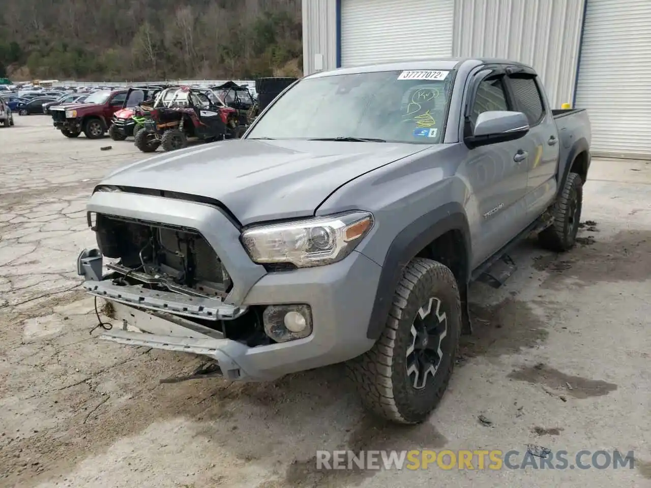 2 Photograph of a damaged car 3TMCZ5AN1LM354962 TOYOTA TACOMA 2020