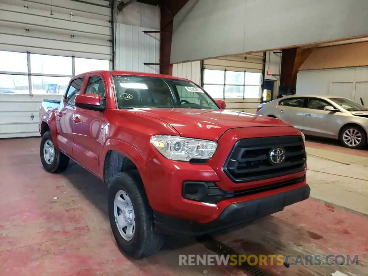 1 Photograph of a damaged car 3TMCZ5AN1LM355383 TOYOTA TACOMA 2020