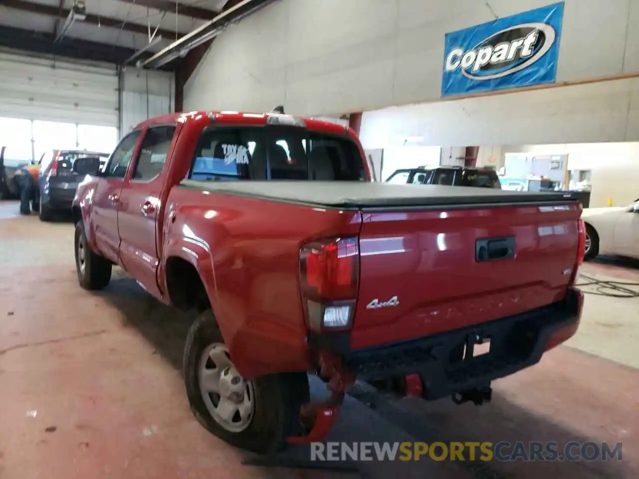 3 Photograph of a damaged car 3TMCZ5AN1LM355383 TOYOTA TACOMA 2020