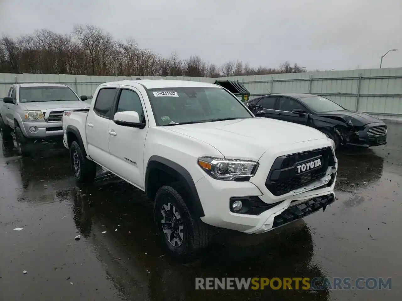 1 Photograph of a damaged car 3TMCZ5AN1LM355531 TOYOTA TACOMA 2020