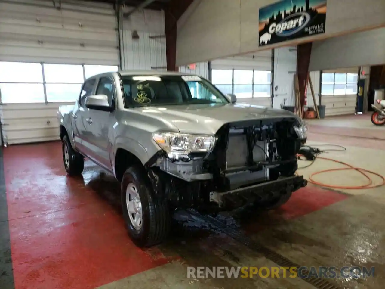 1 Photograph of a damaged car 3TMCZ5AN1LM359126 TOYOTA TACOMA 2020