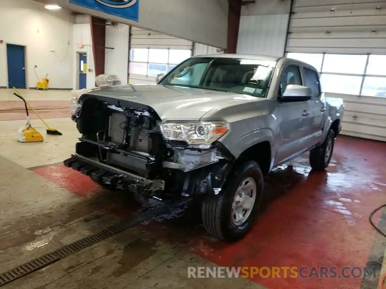 2 Photograph of a damaged car 3TMCZ5AN1LM359126 TOYOTA TACOMA 2020